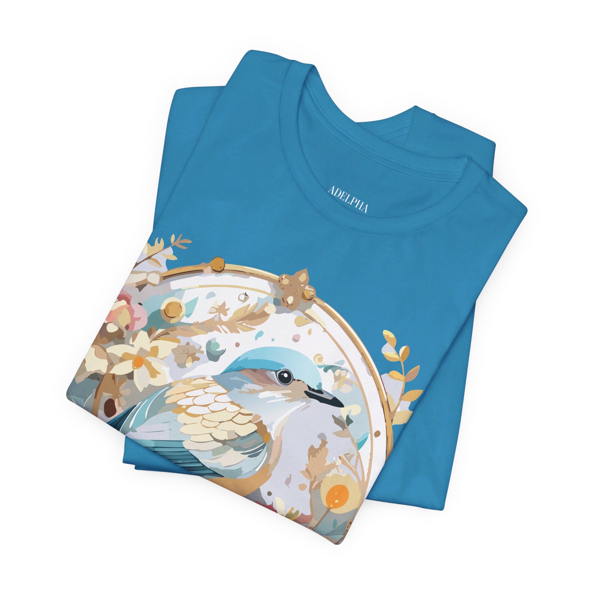 Natural Cotton Tee Shirt - Medallion Collection Printify