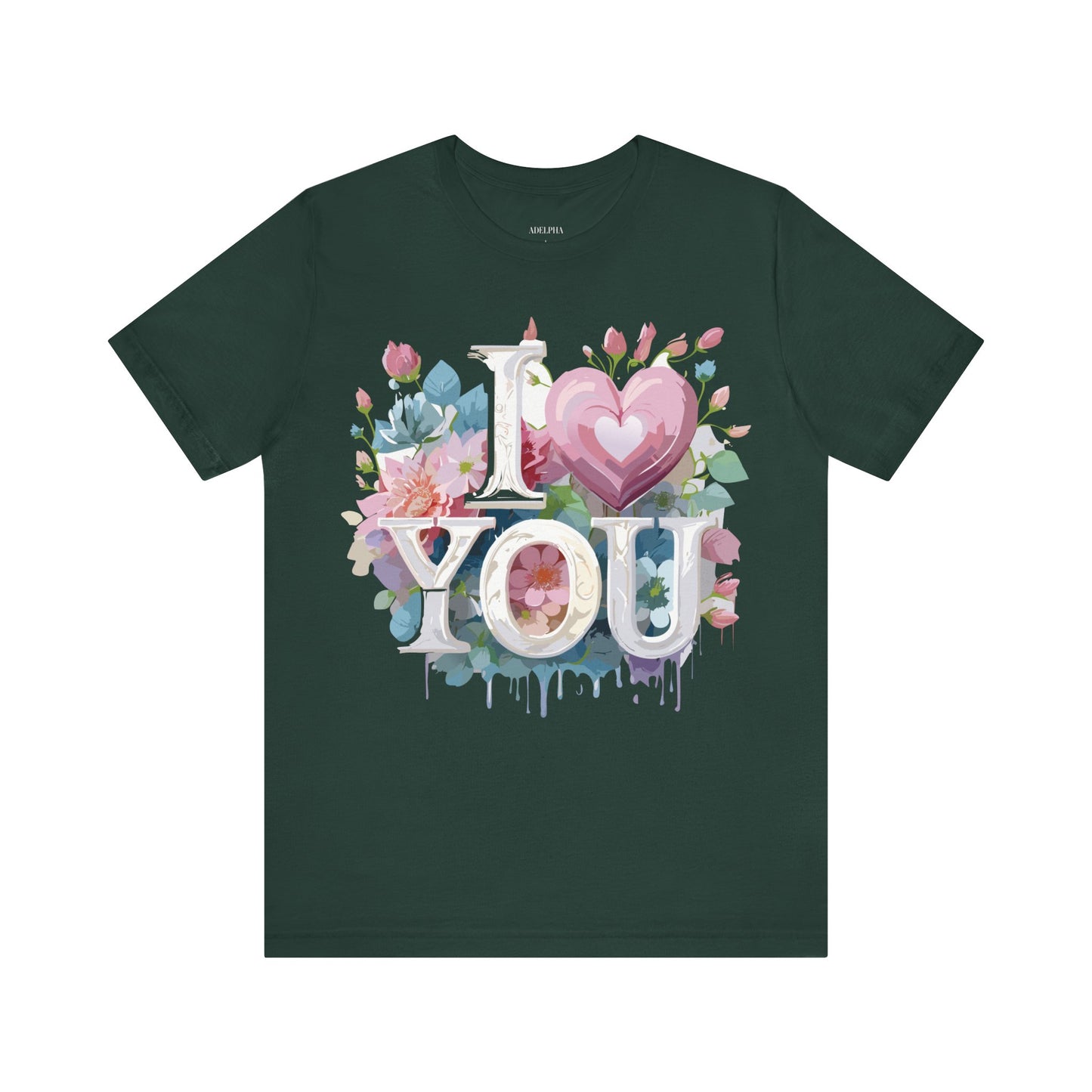 Natural Cotton Tee Shirt - Love Story Collection Printify