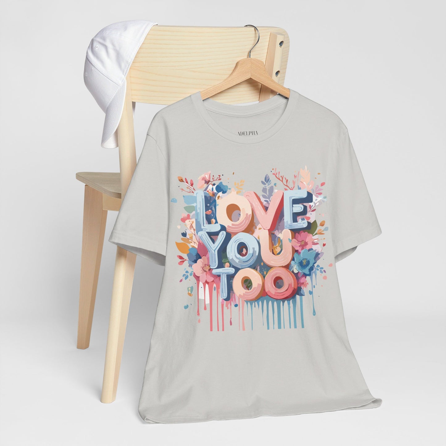 Natural Cotton Tee Shirt - Love story Collection Printify