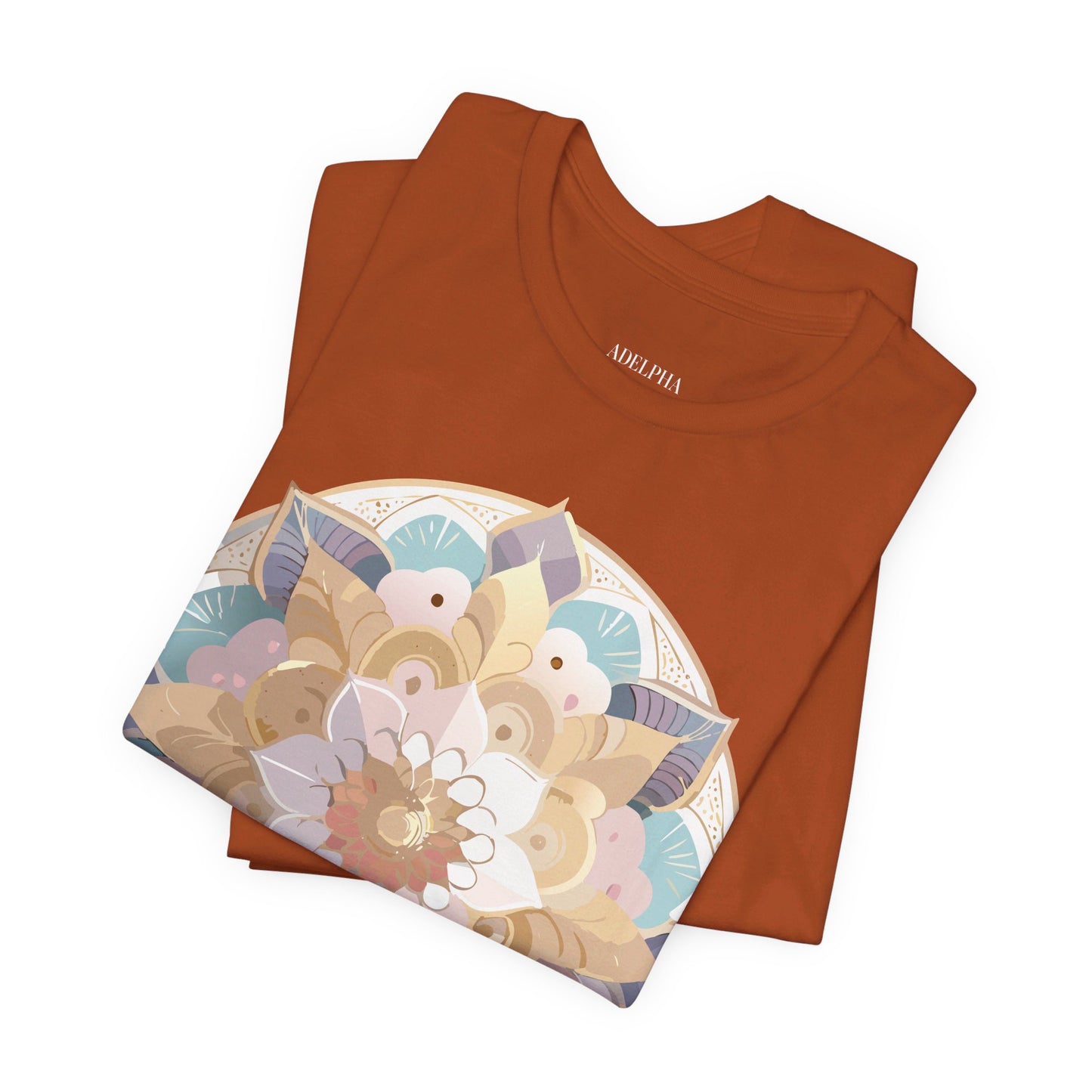 Natural Cotton Tee Shirt - Medallion Collection Printify