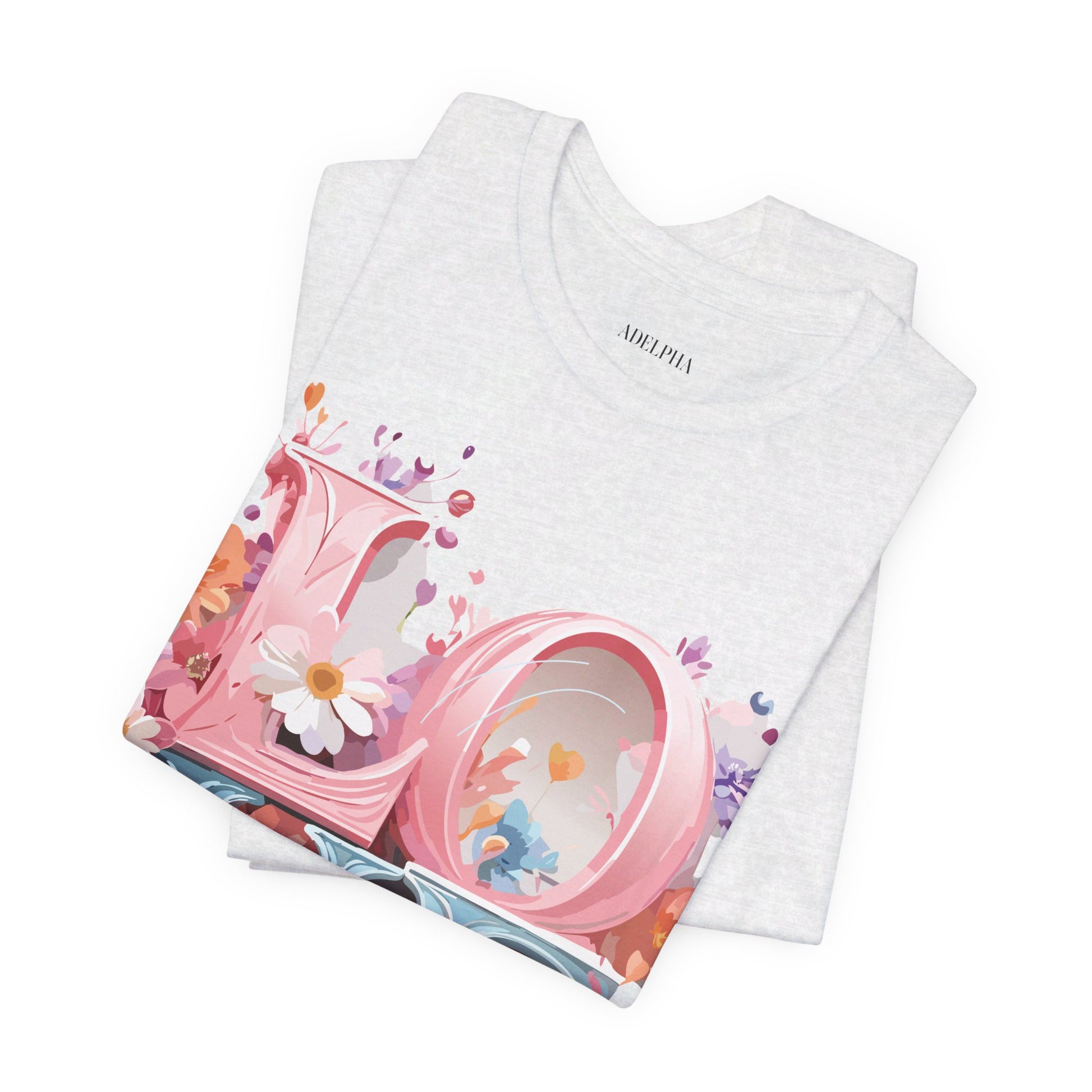 Natural Cotton Tee Shirt - Love story Collection Printify