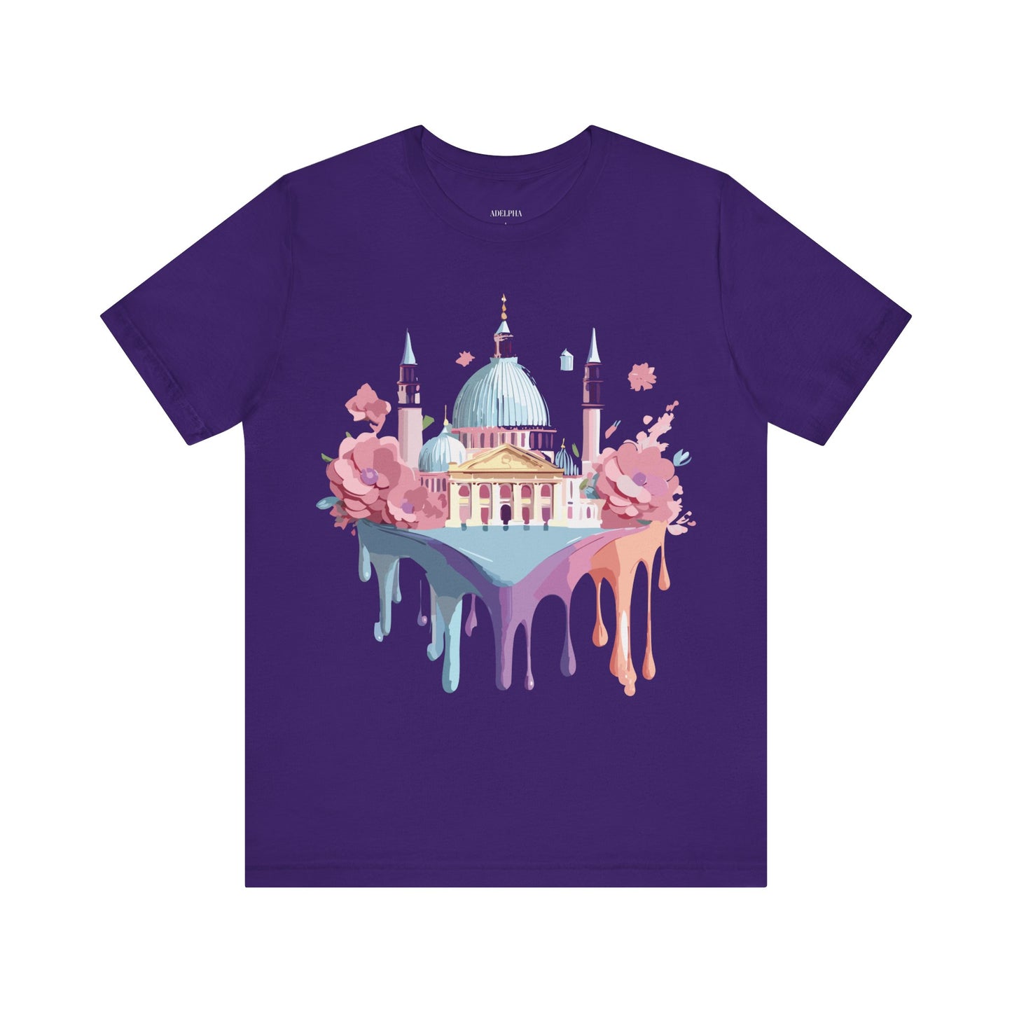 Natural Cotton Tee Shirt - Beautiful Places Collection - Venice Printify