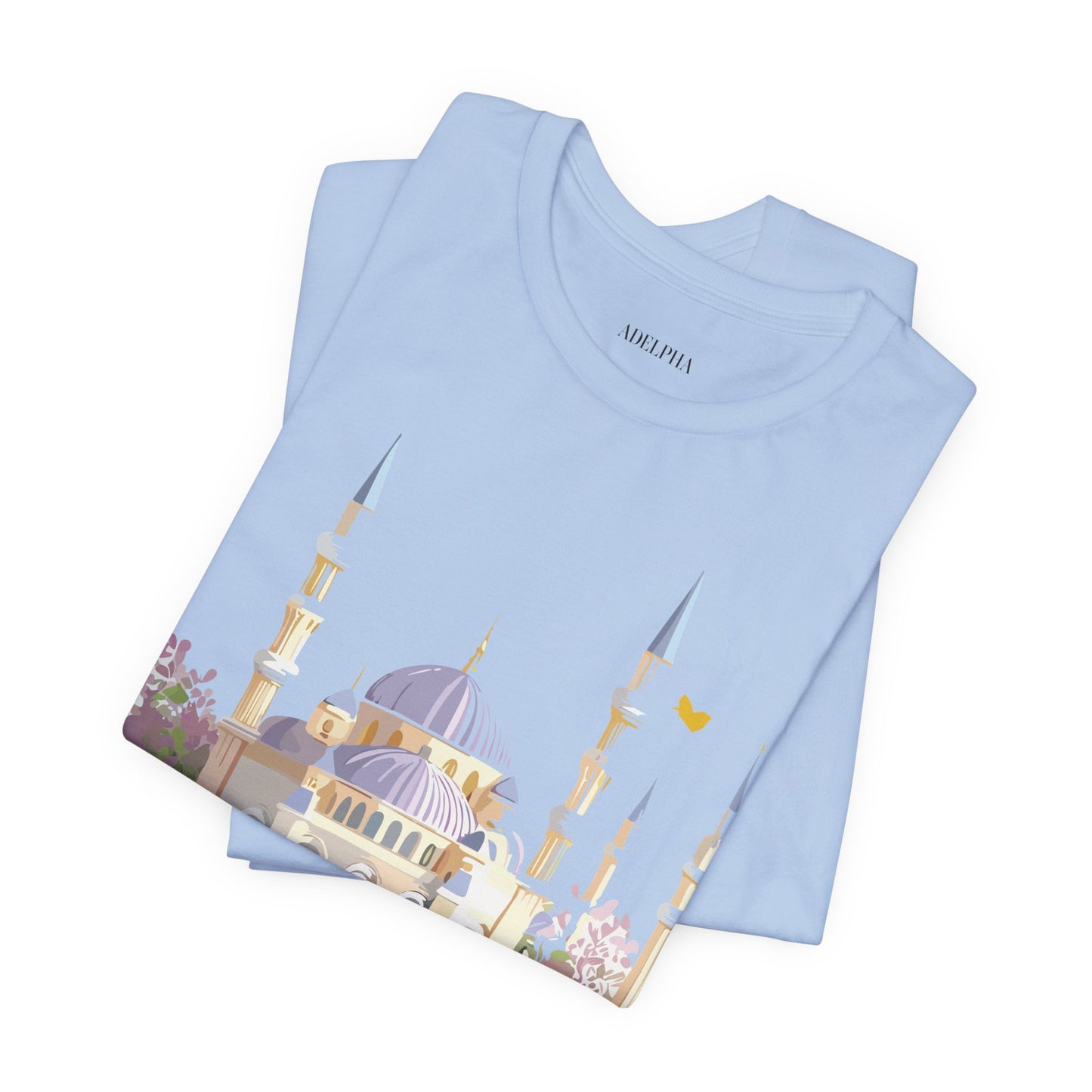 Natural Cotton Tee Shirt - Istanbul, Turkey Printify