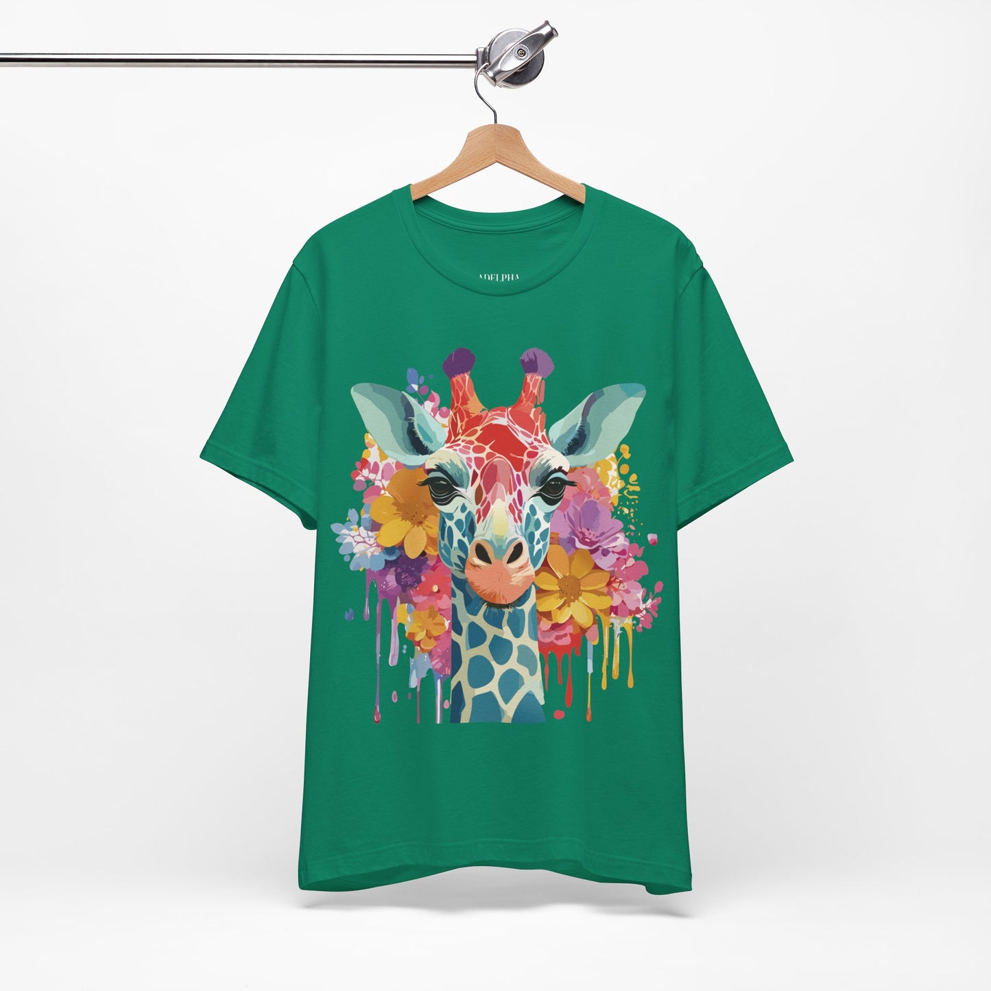 Shirt with Animals | Giraffe Printify
