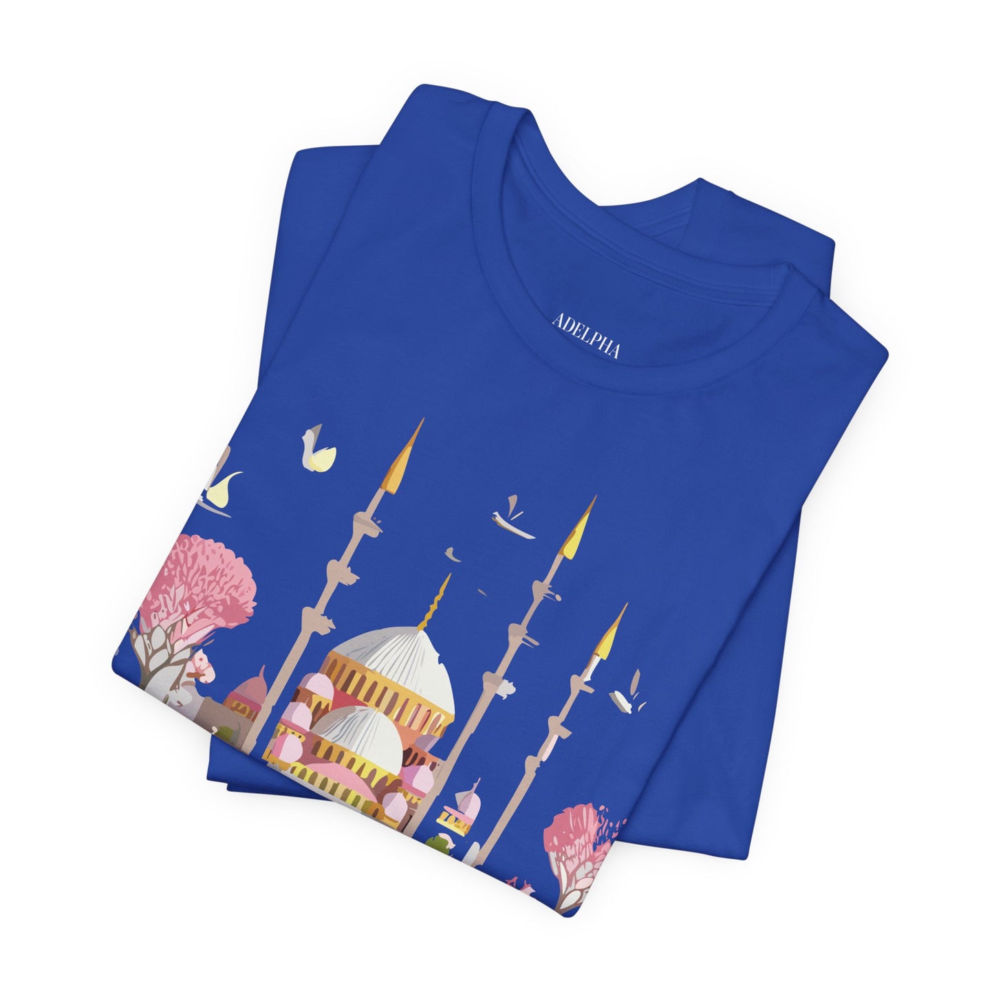Natural Cotton Tee Shirt - Istanbul, Turkey Printify