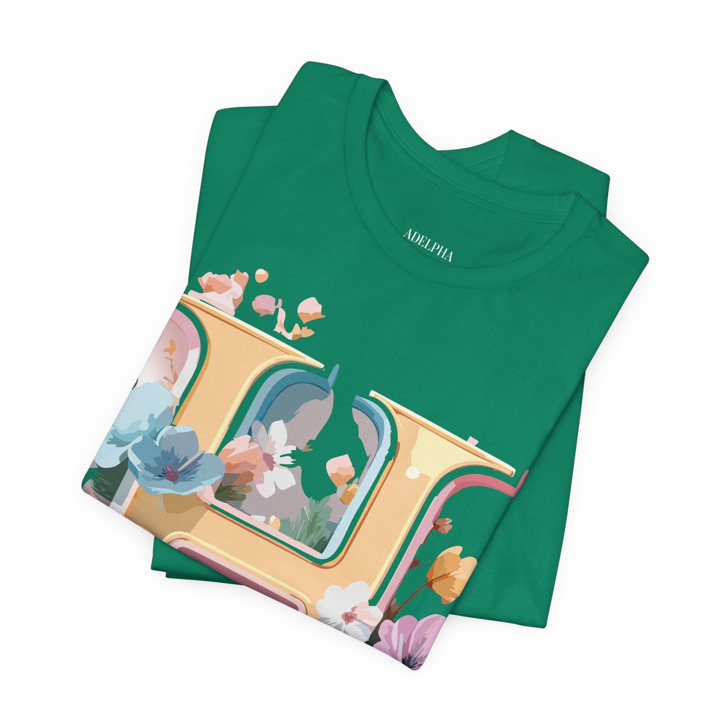 Natural Cotton Tee Shirt - Letters Collection - H Printify