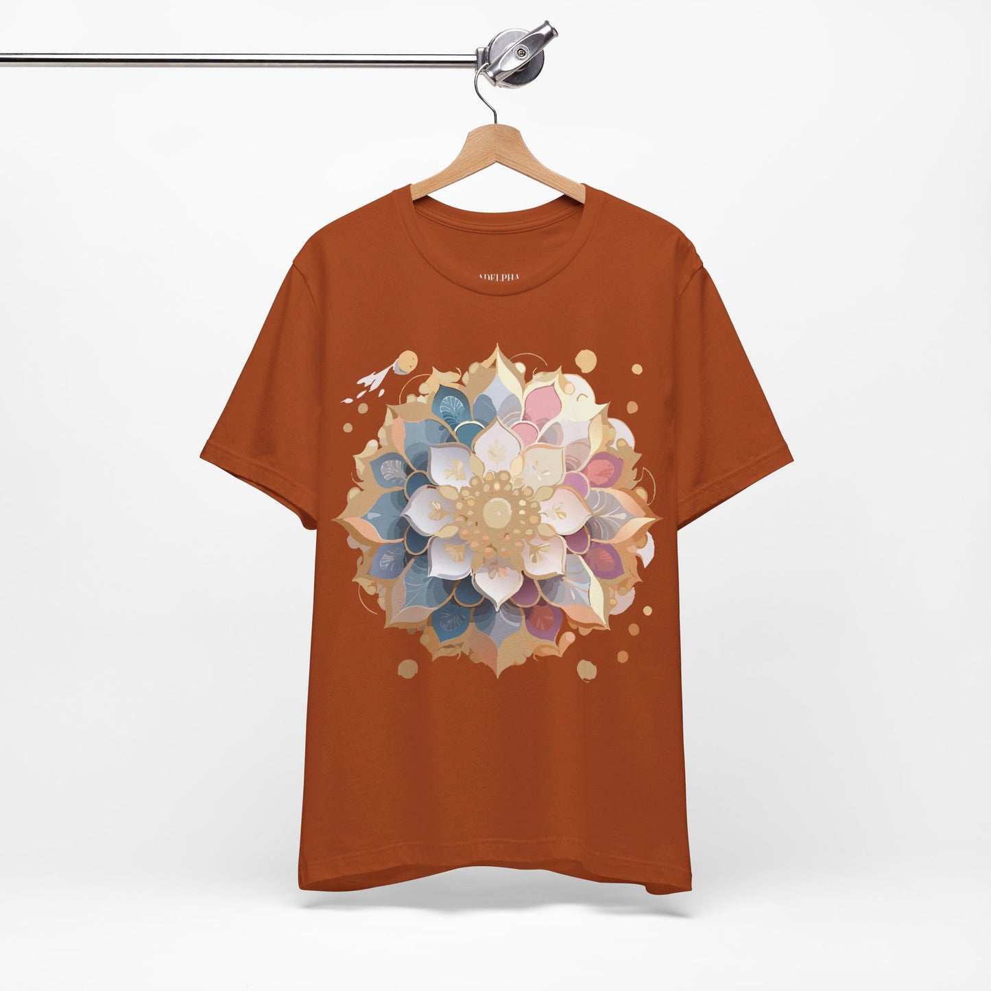 Natural Cotton Tee Shirt - Medallion Collection Printify