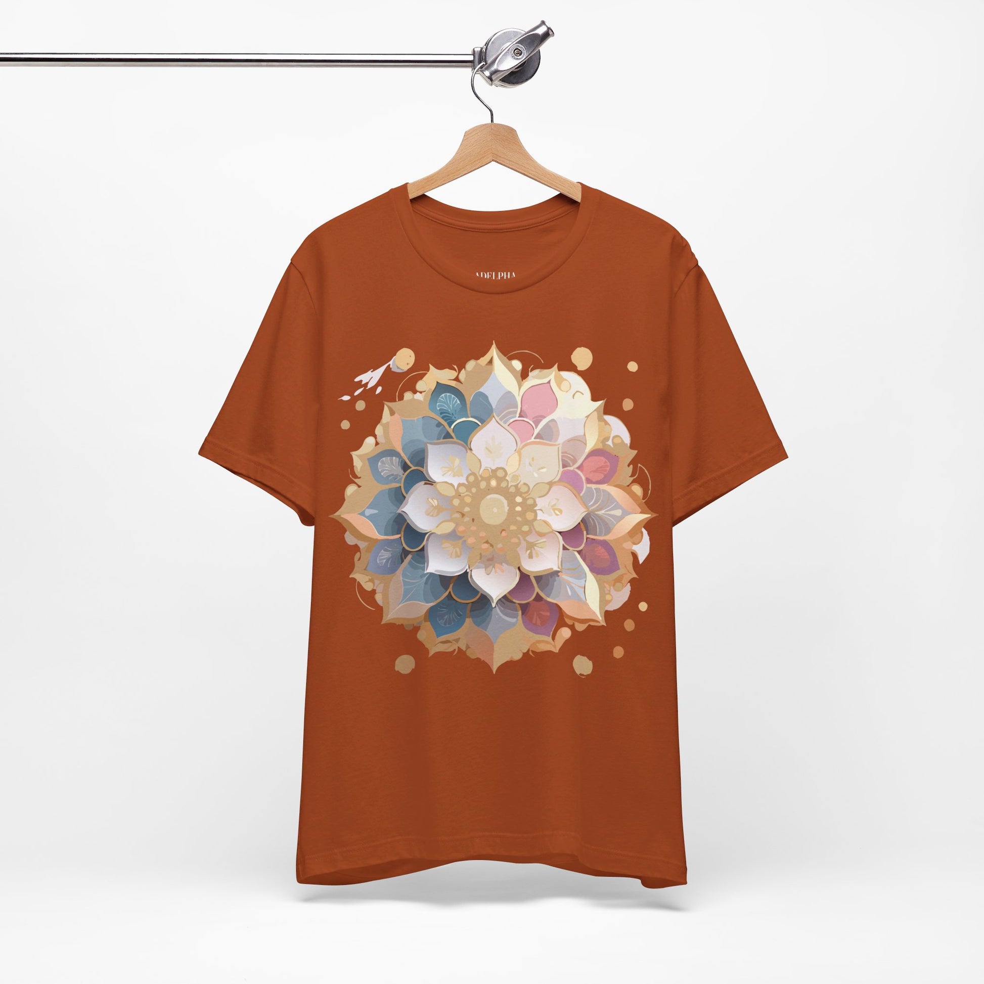 Natural Cotton Tee Shirt - Medallion Collection Printify