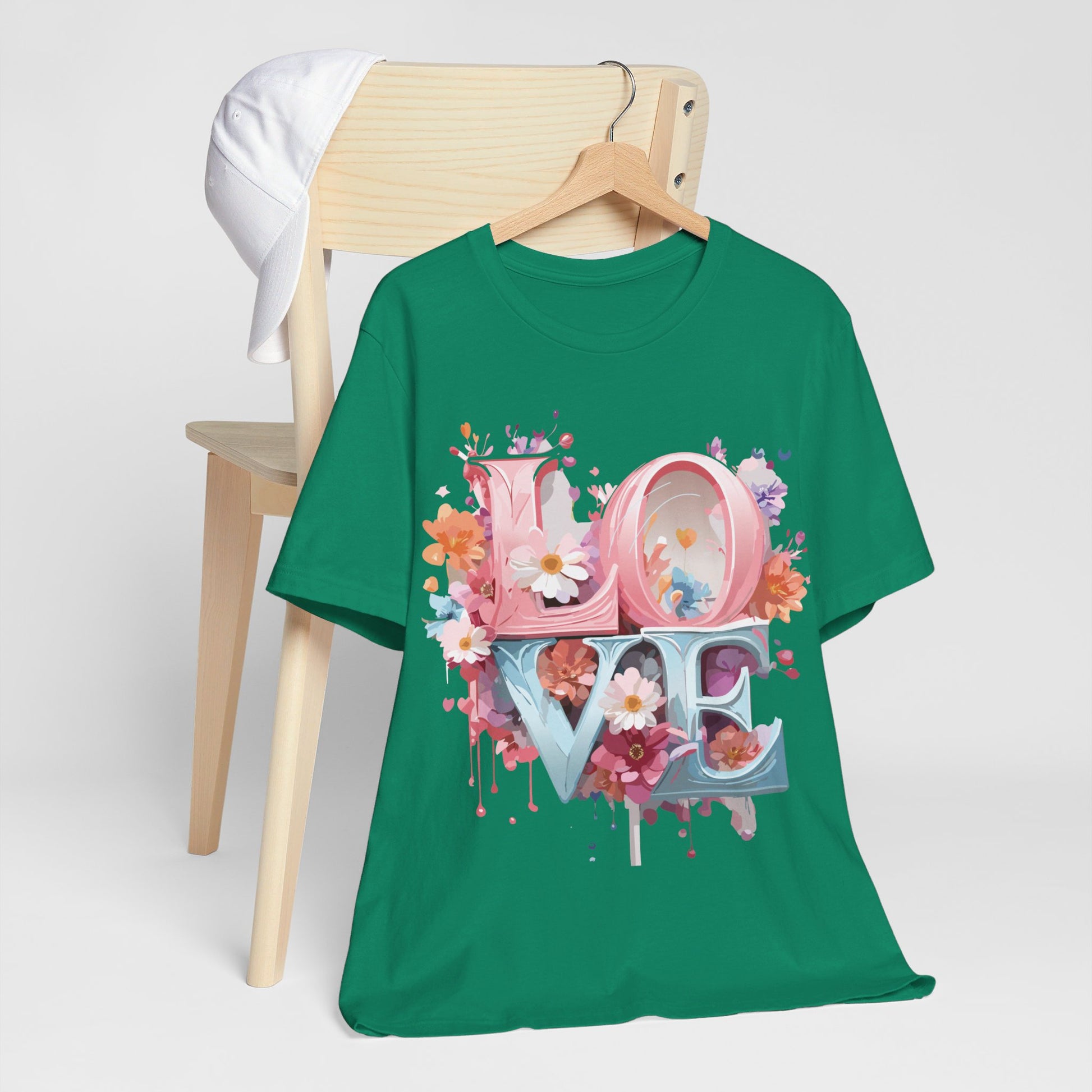 Natural Cotton Tee Shirt - Love Story Collection Printify
