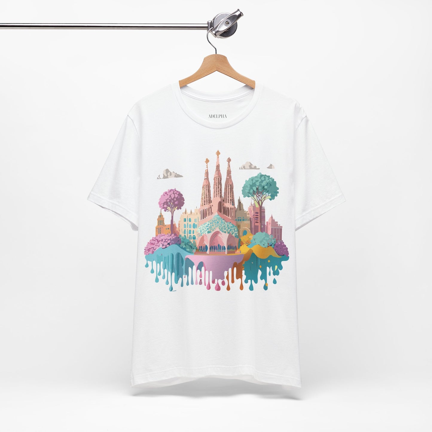 Tourist Shirt, Shirt with Barcelona - ADELPHA