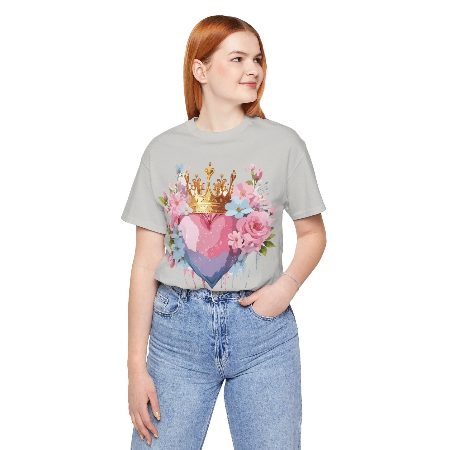 Natural Cotton Tee Shirt - Love story Collection Printify