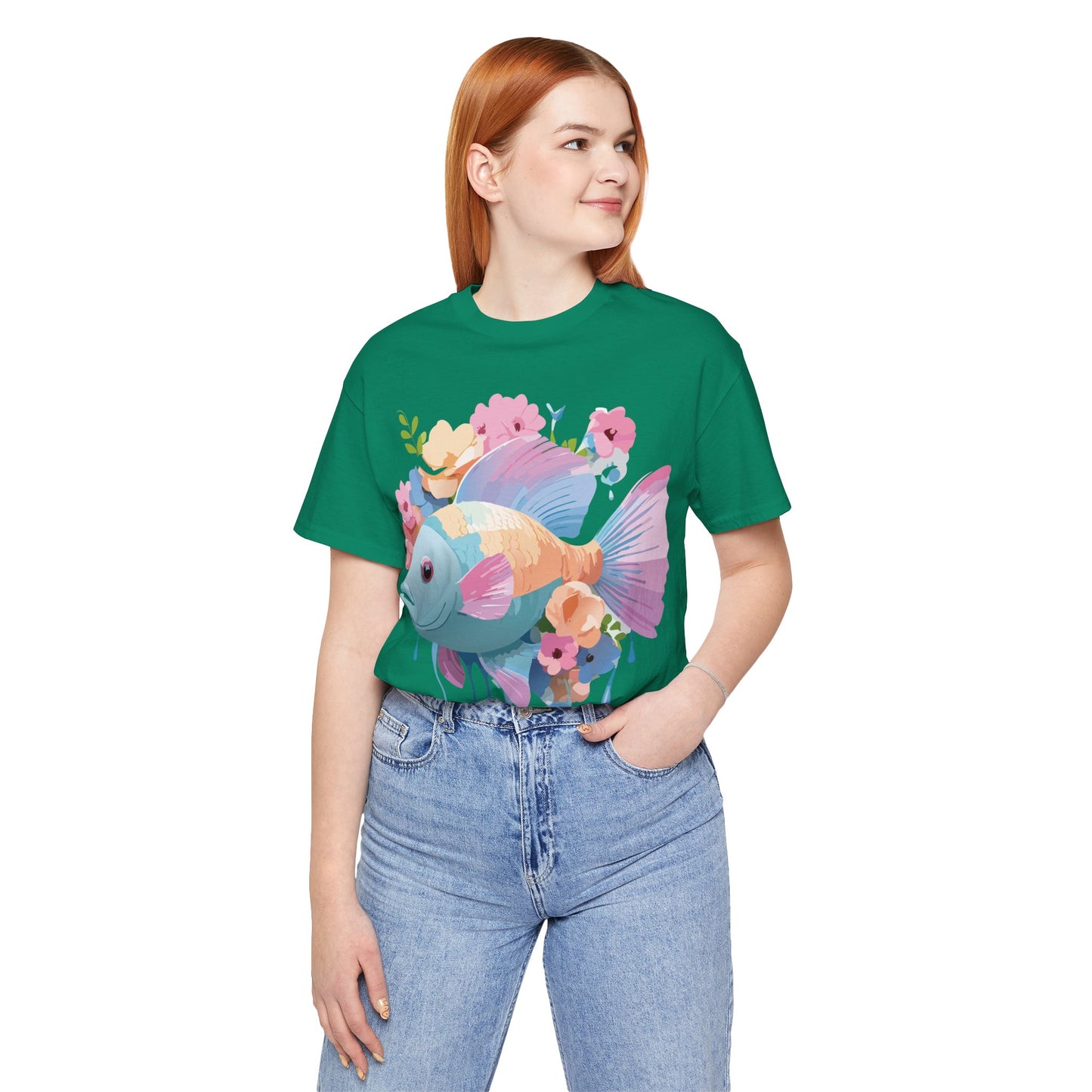 Shirt with Animals | Fish Printify