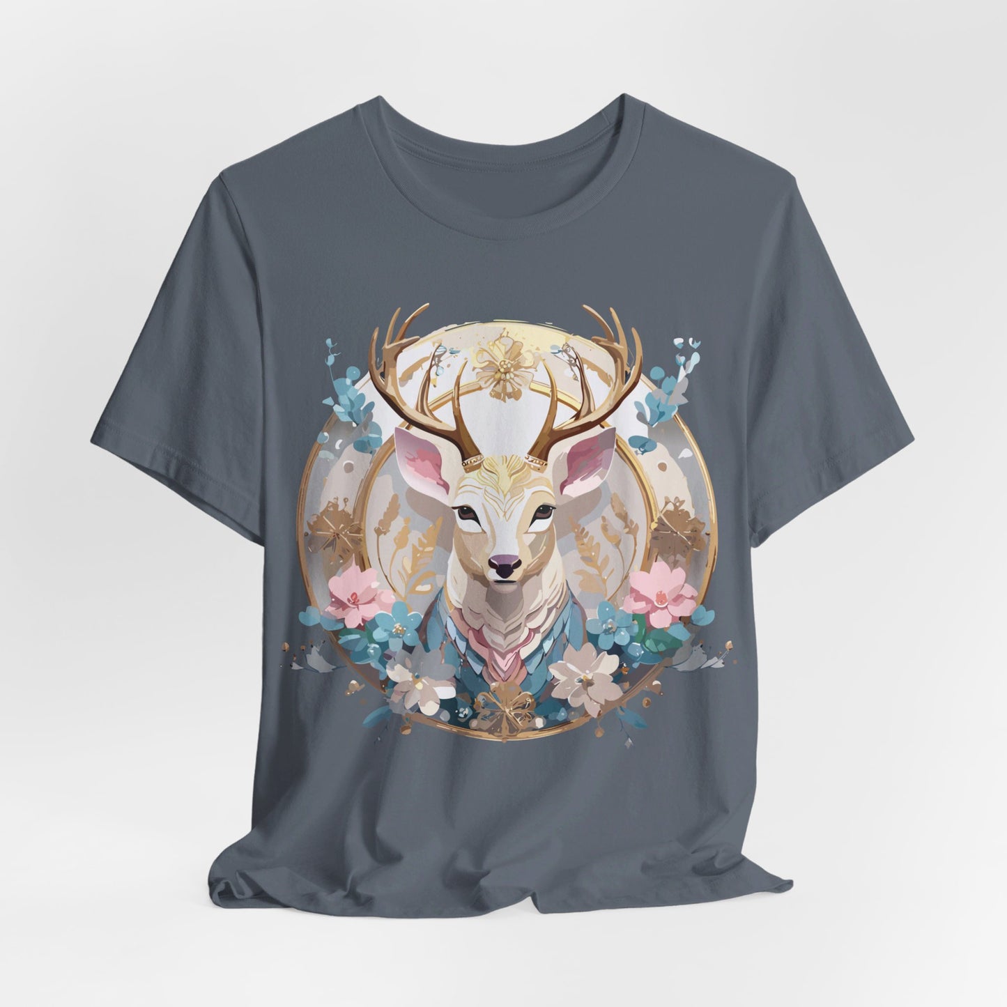 Natural Cotton Tee Shirt - Medallion Collection Printify