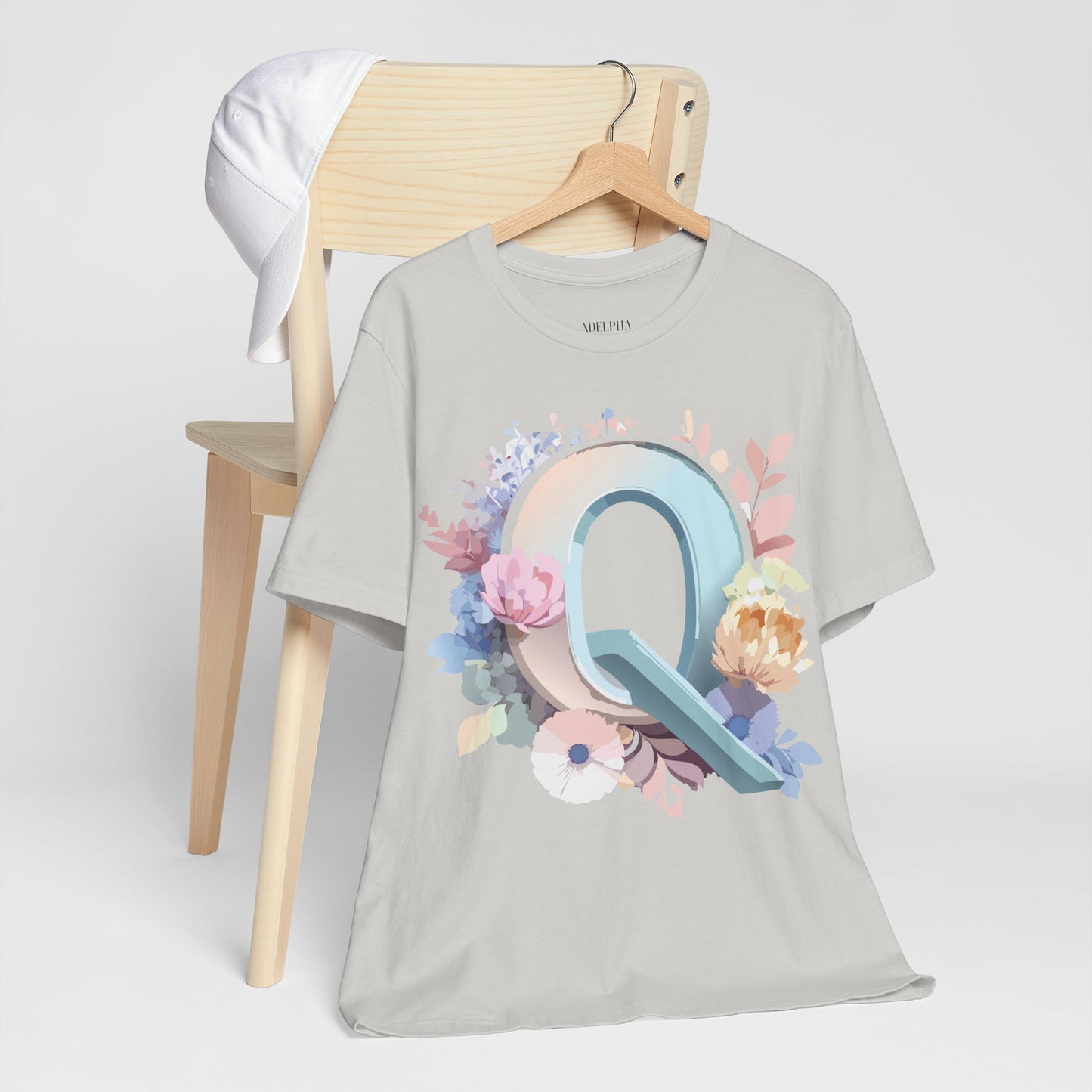 Letter Shirt, Letter Q Shirt - ADELPHA