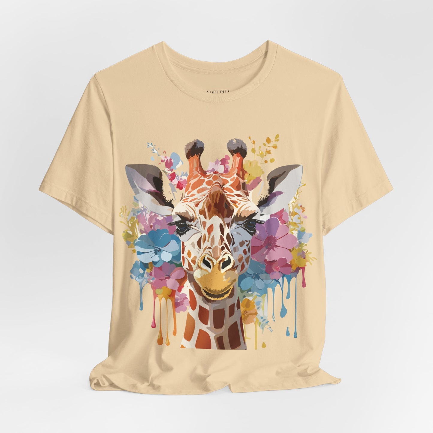 Shirt with Animals | Giraffe Printify