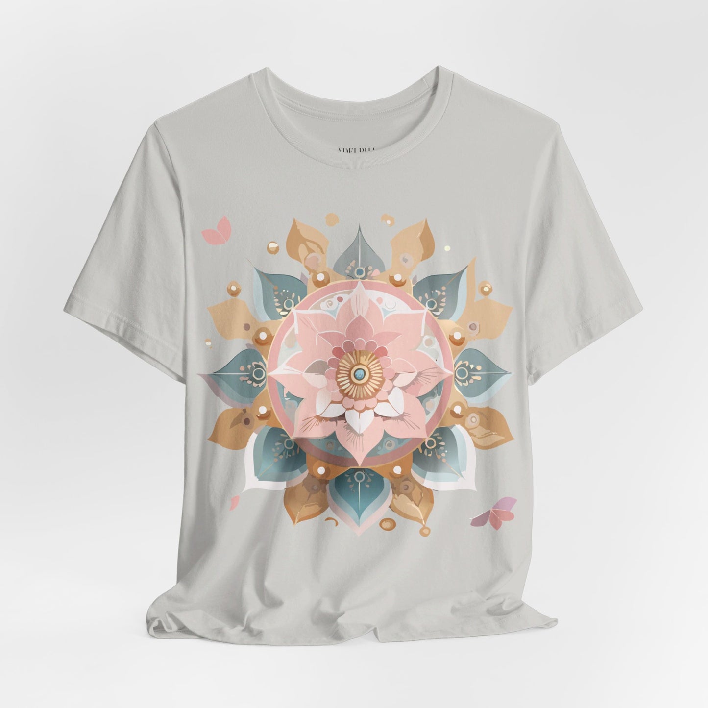 Natural Cotton Tee Shirt - Medallion Collection Printify