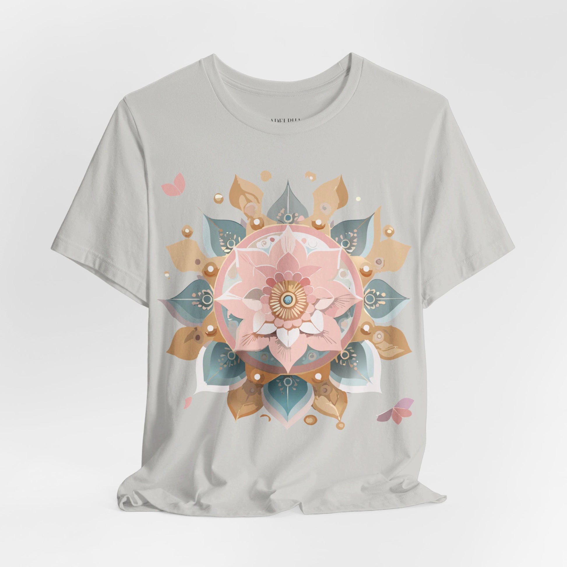 Natural Cotton Tee Shirt - Medallion Collection Printify