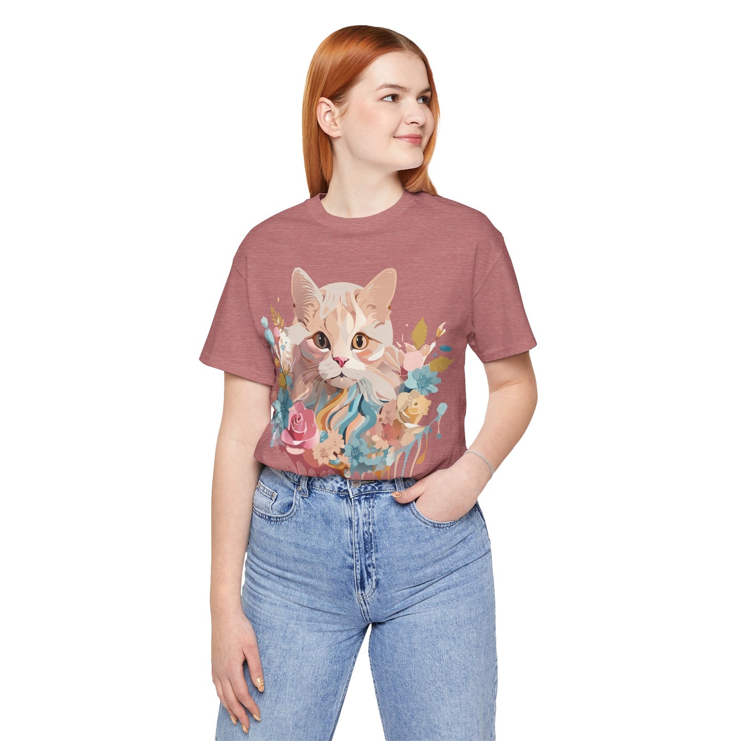 Cat Shirt, Shirt with Cat - ADELPHA