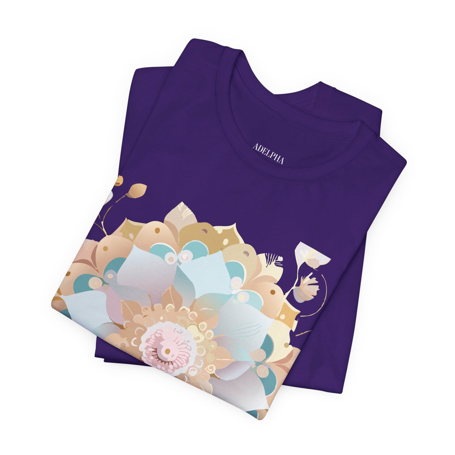 Natural Cotton Tee Shirt - Medallion Collection Printify