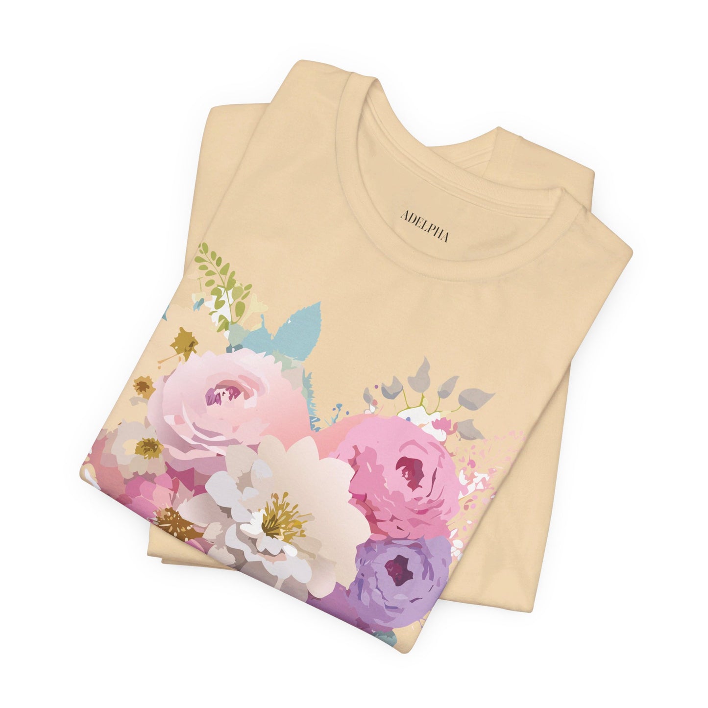 Natural Cotton Tee Shirt - Love story Collection Printify