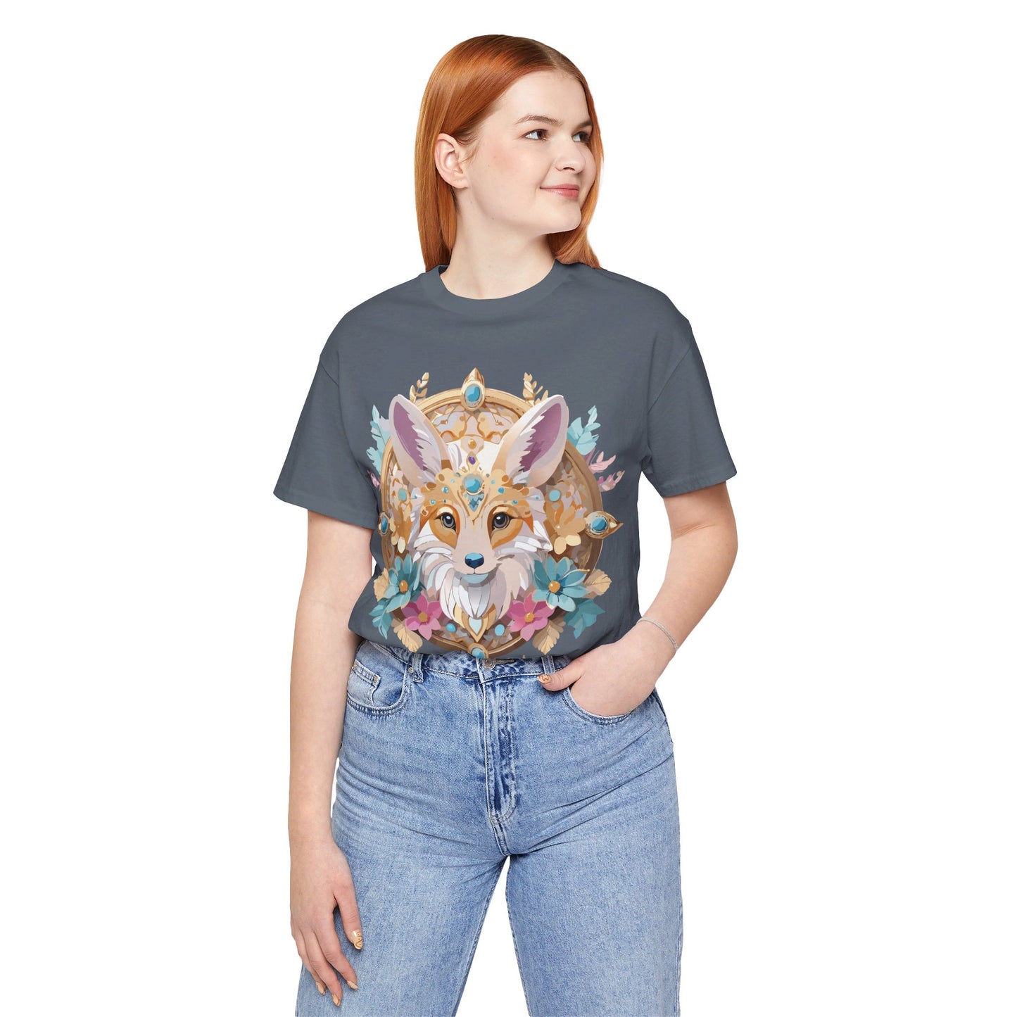 Natural Cotton Tee Shirt - Medallion Collection Printify
