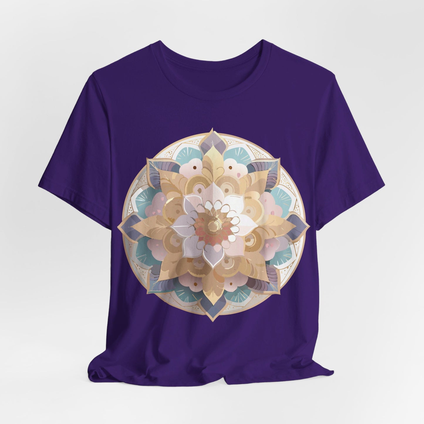 Natural Cotton Tee Shirt - Medallion Collection Printify