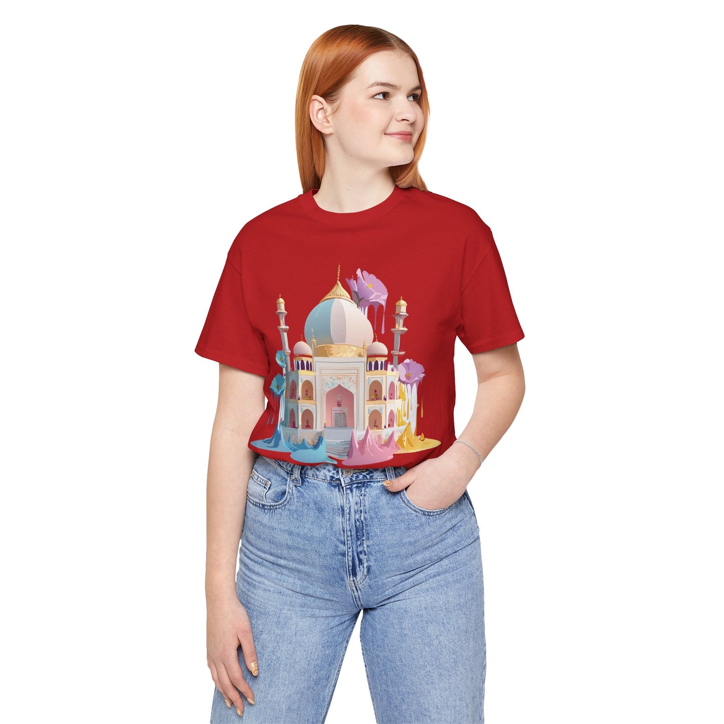 Natural Cotton Tee Shirt - Bukhara, Uzbekistan Printify