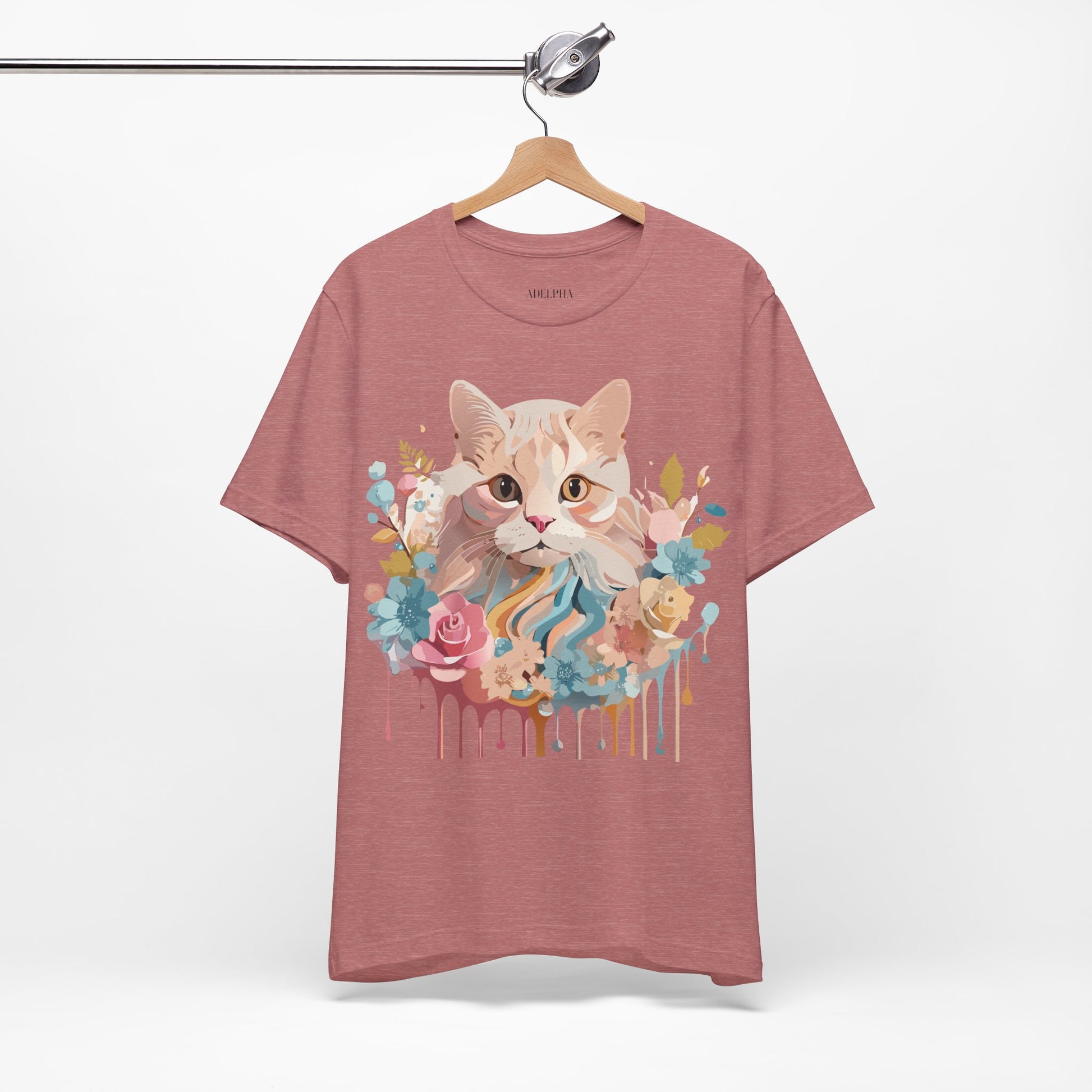 Cat Shirt, Shirt with Cat - ADELPHA