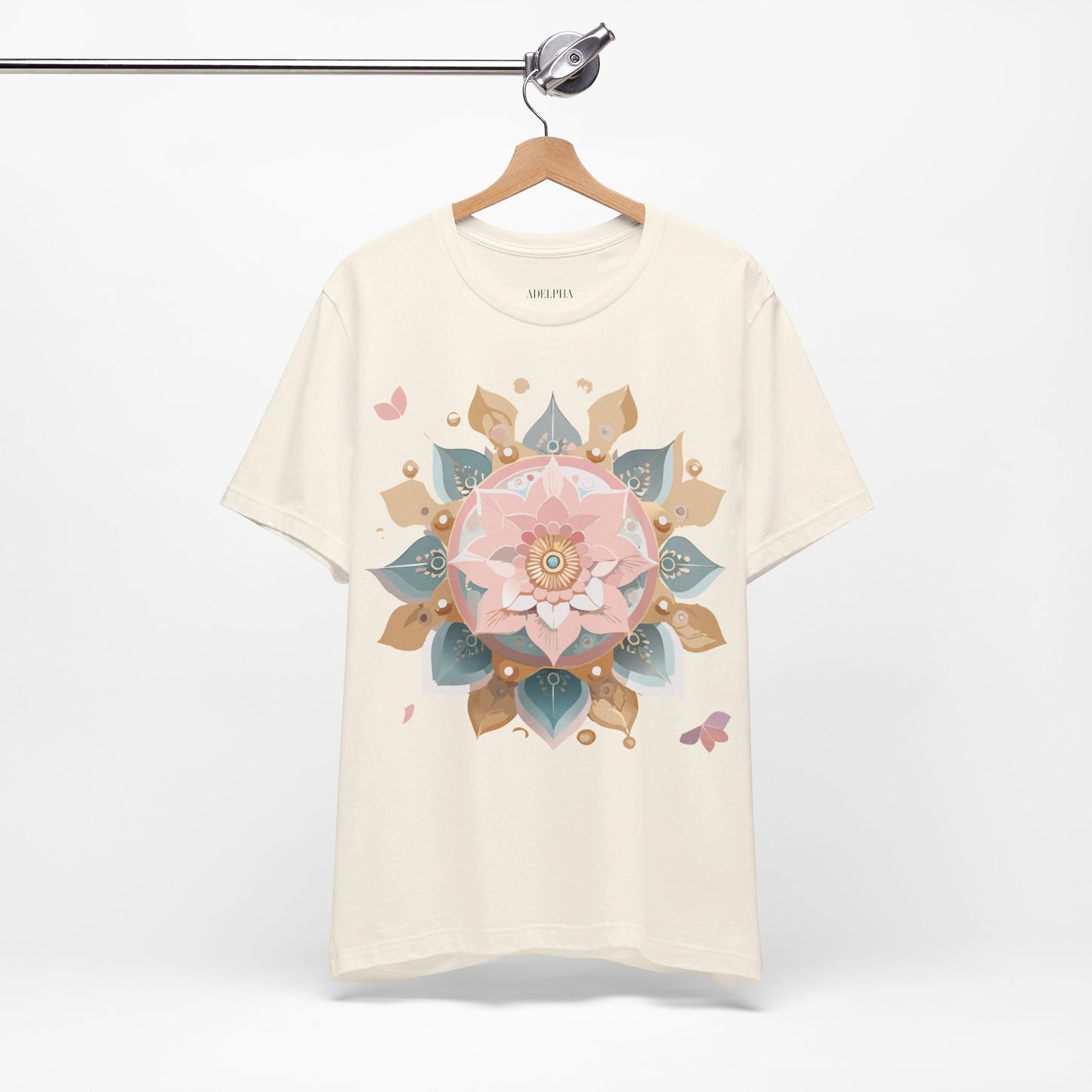 Natural Cotton Tee Shirt - Medallion Collection Printify