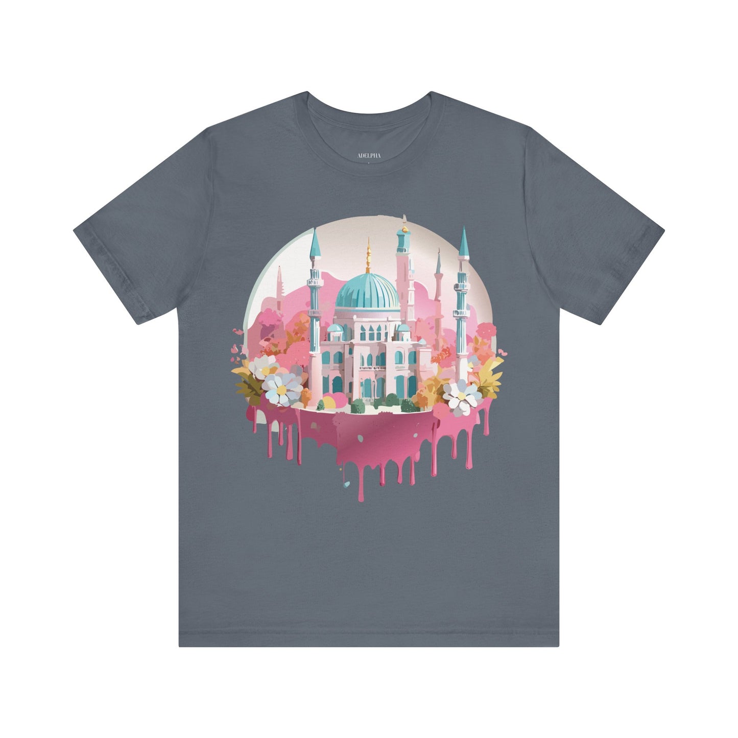 Natural Cotton Tee Shirt - Istanbul, Turkey Printify