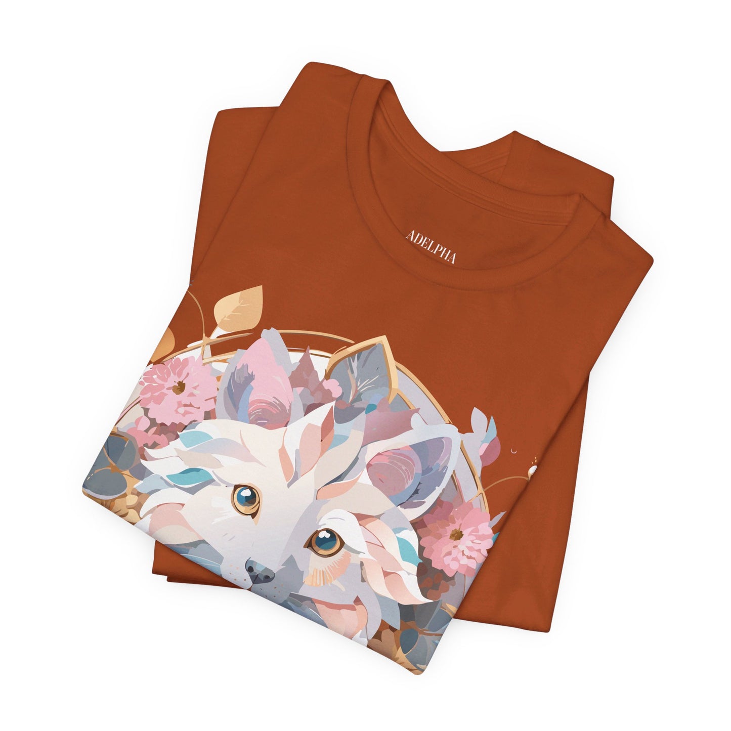 Natural Cotton Tee Shirt - Medallion Collection Printify