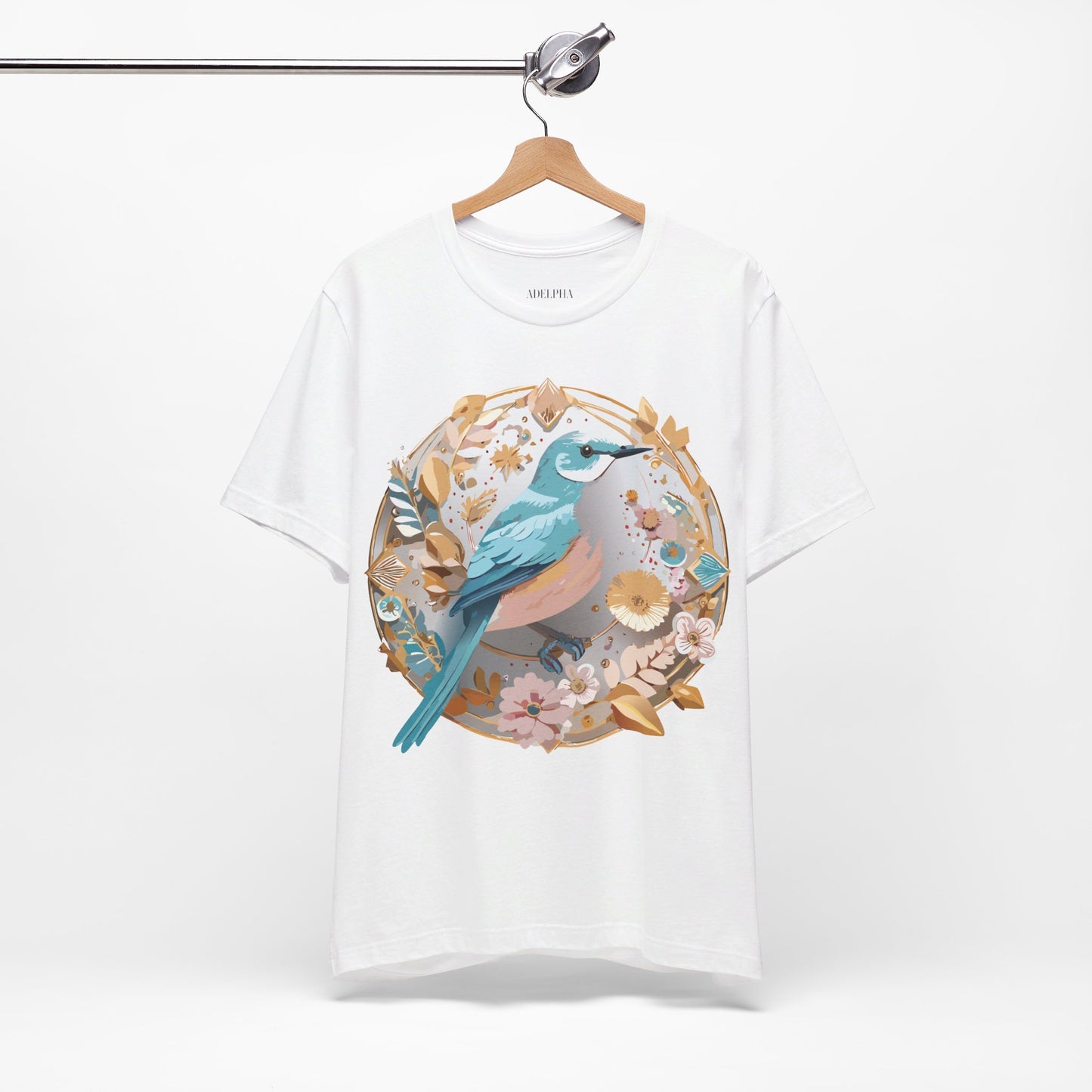 Natural Cotton Tee Shirt - Medallion Collection Printify