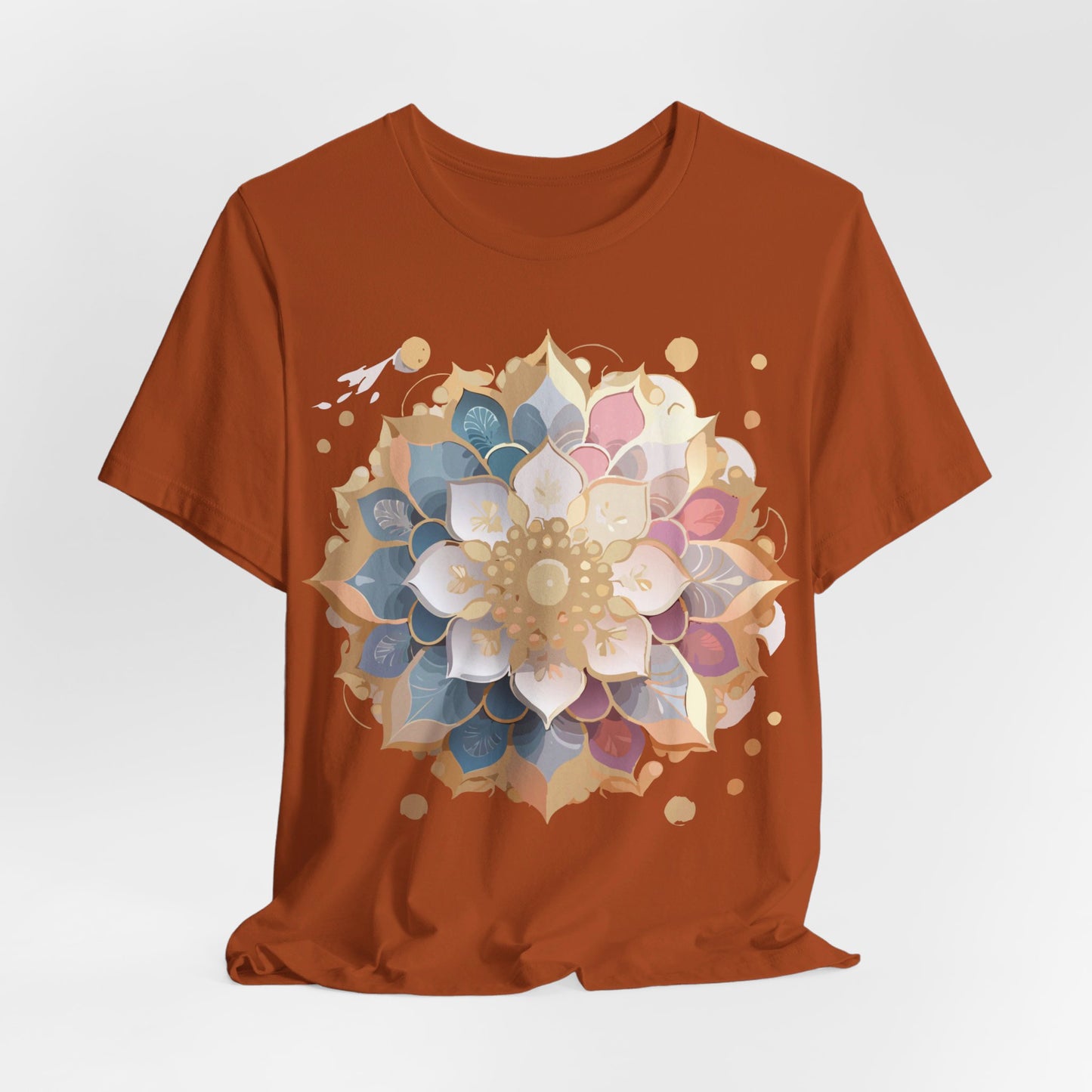 Natural Cotton Tee Shirt - Medallion Collection Printify