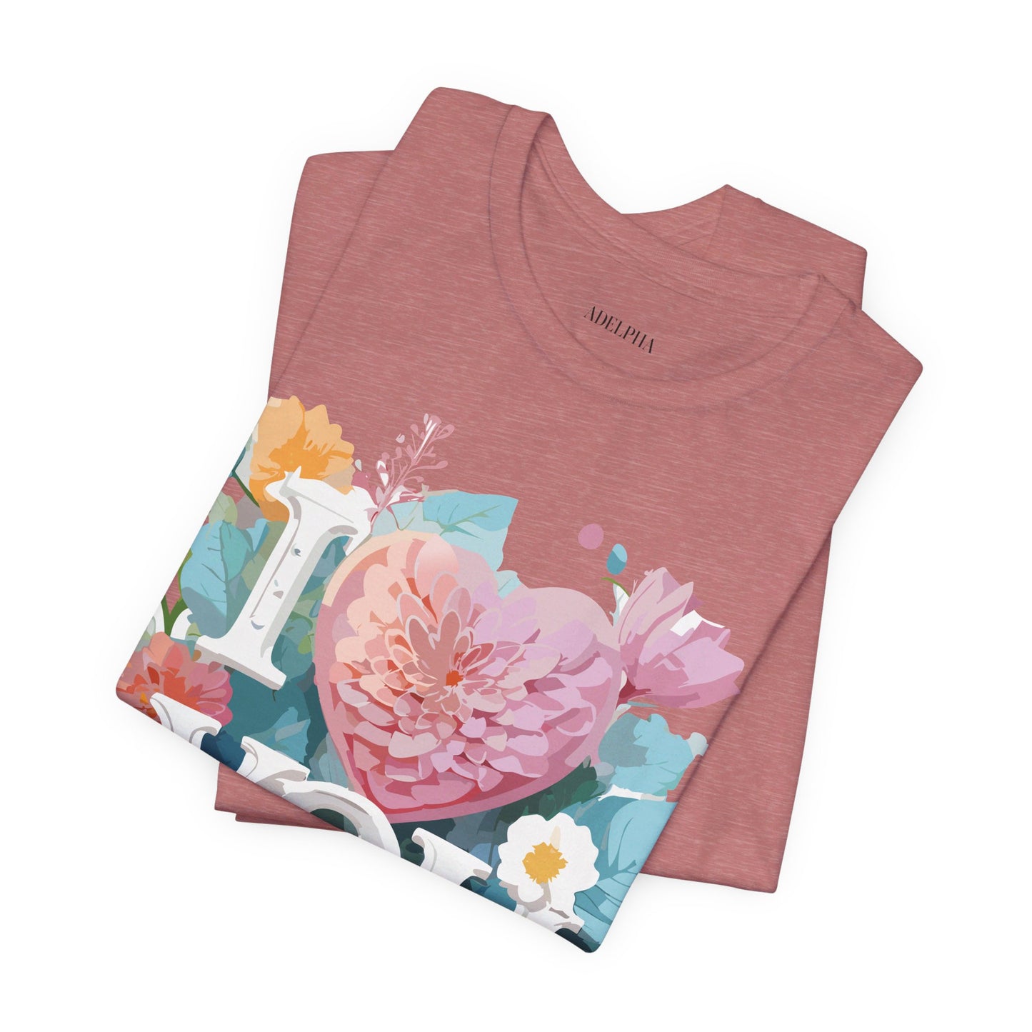 Natural Cotton Tee Shirt - Love story Collection Printify