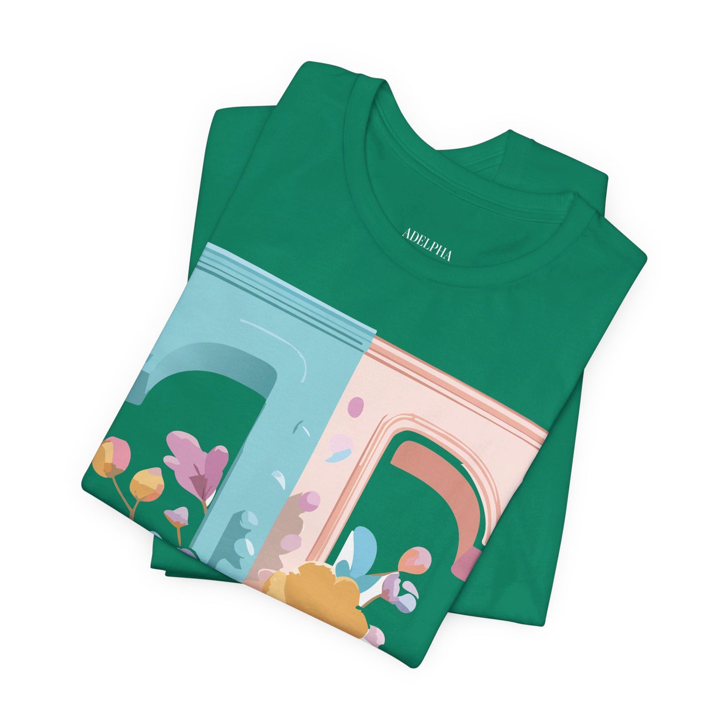 Natural Cotton Tee Shirt - Letters Collection - T Printify