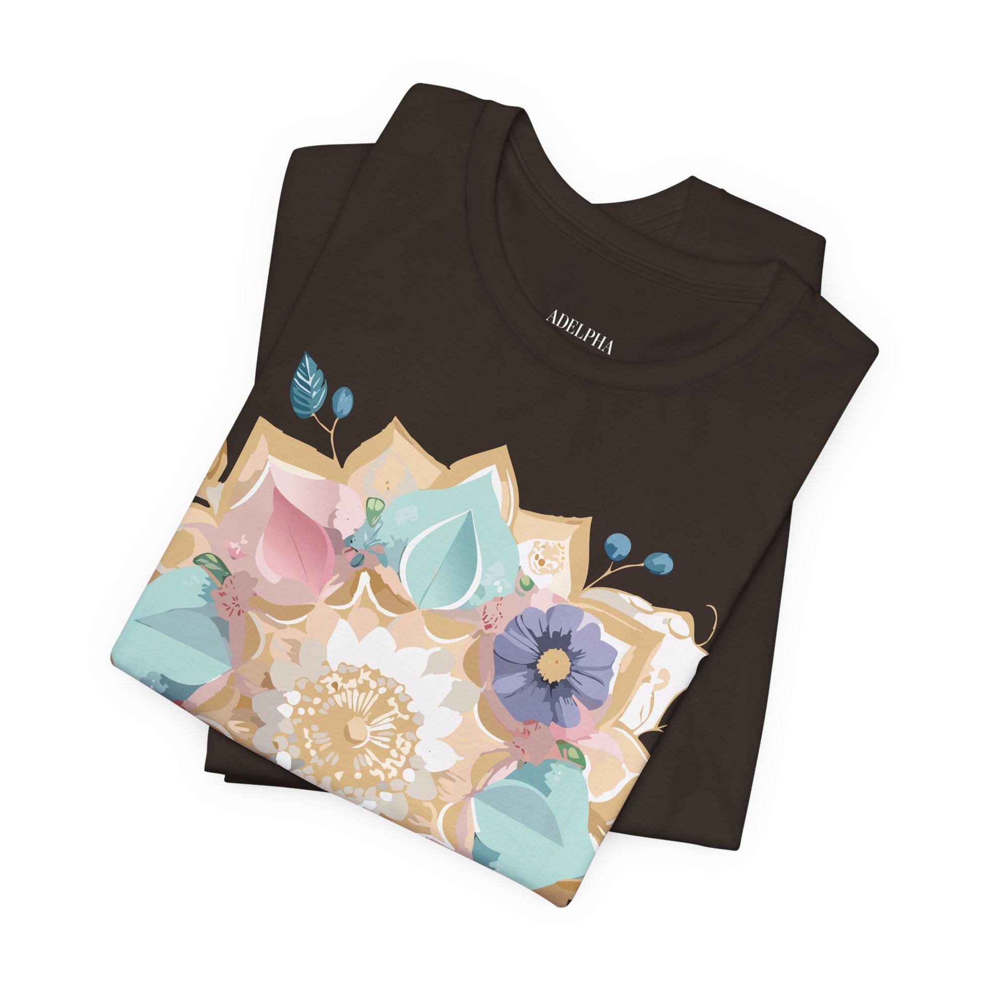 Natural Cotton Tee Shirt - Medallion Collection Printify