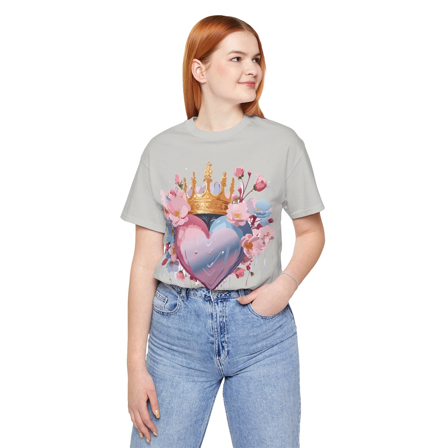 Natural Cotton Tee Shirt - Love story Collection Printify