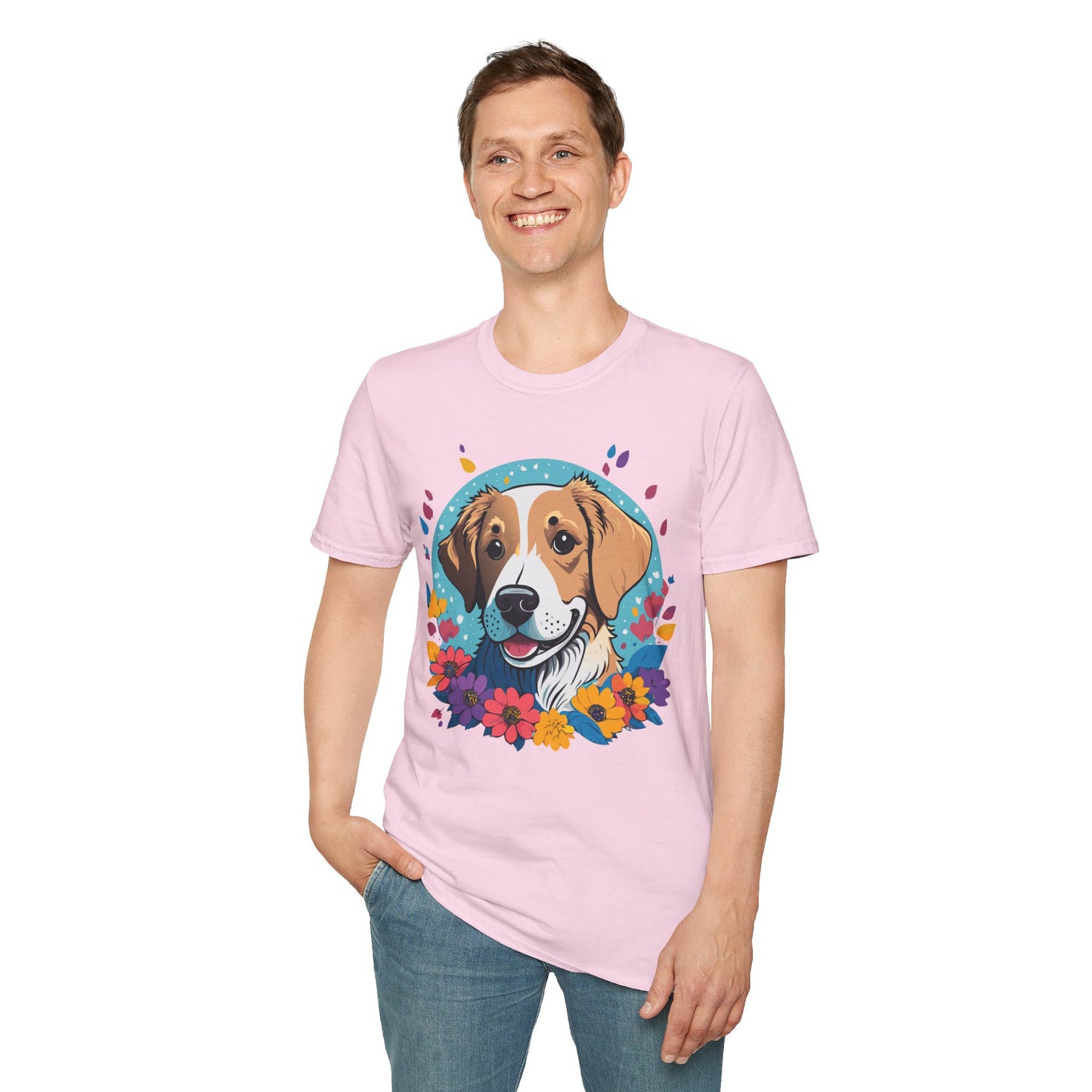 Dog Shirt, Shirt with Dog, Animal Tee, Shirt with Animals