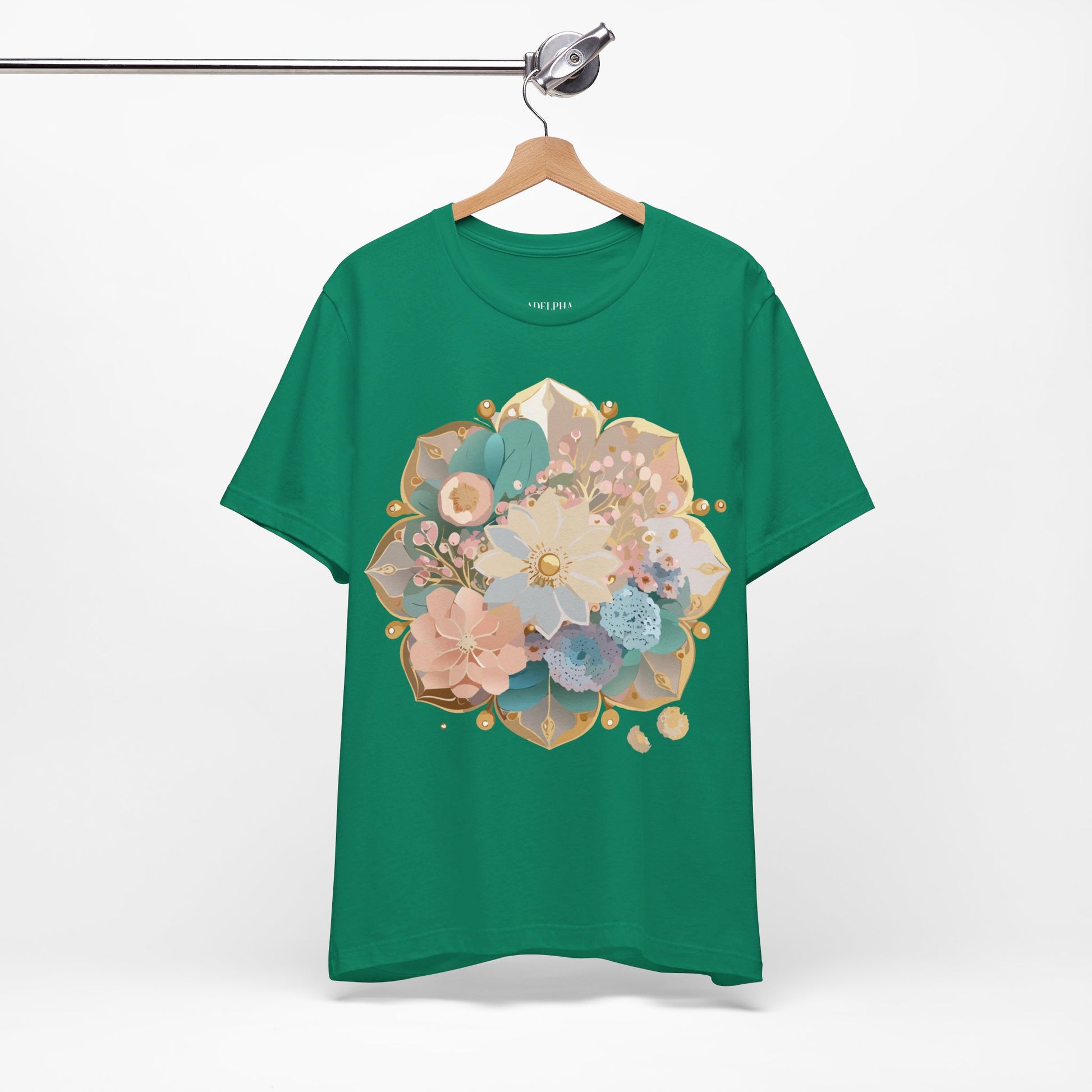Natural Cotton Tee Shirt - Medallion Collection Printify