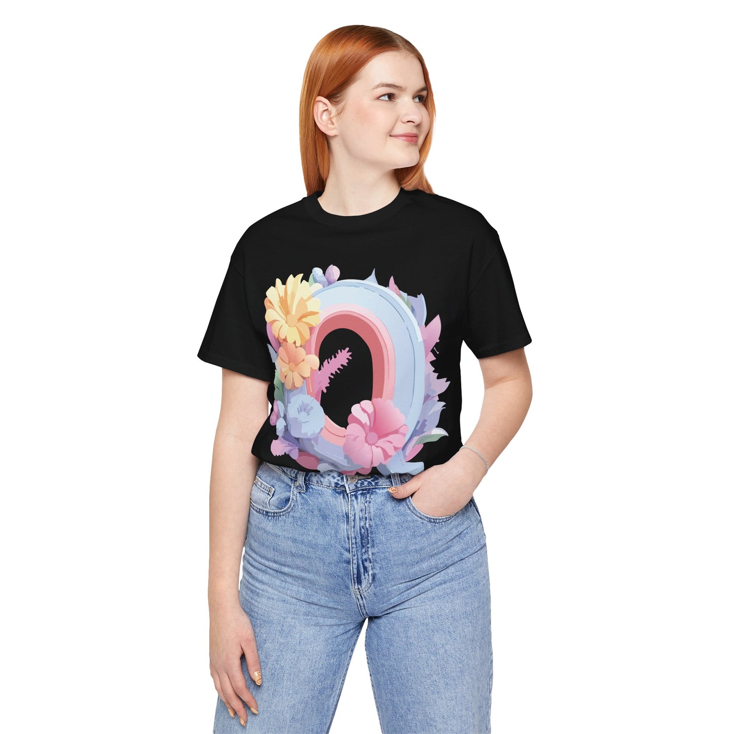 Letter Shirt, Letter Q Shirt - ADELPHA