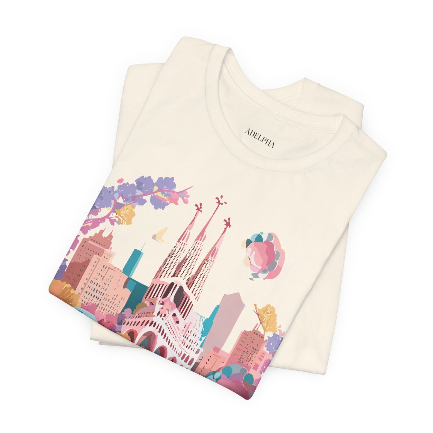Tourist Shirt, Shirt with Barcelona - ADELPHA