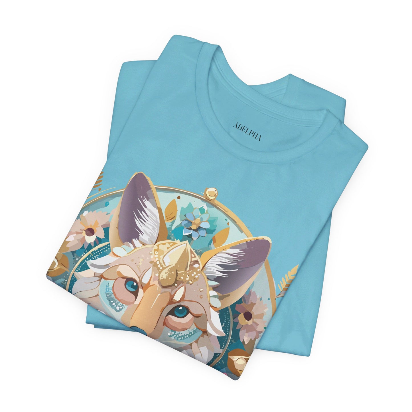 Natural Cotton Tee Shirt - Medallion Collection Printify