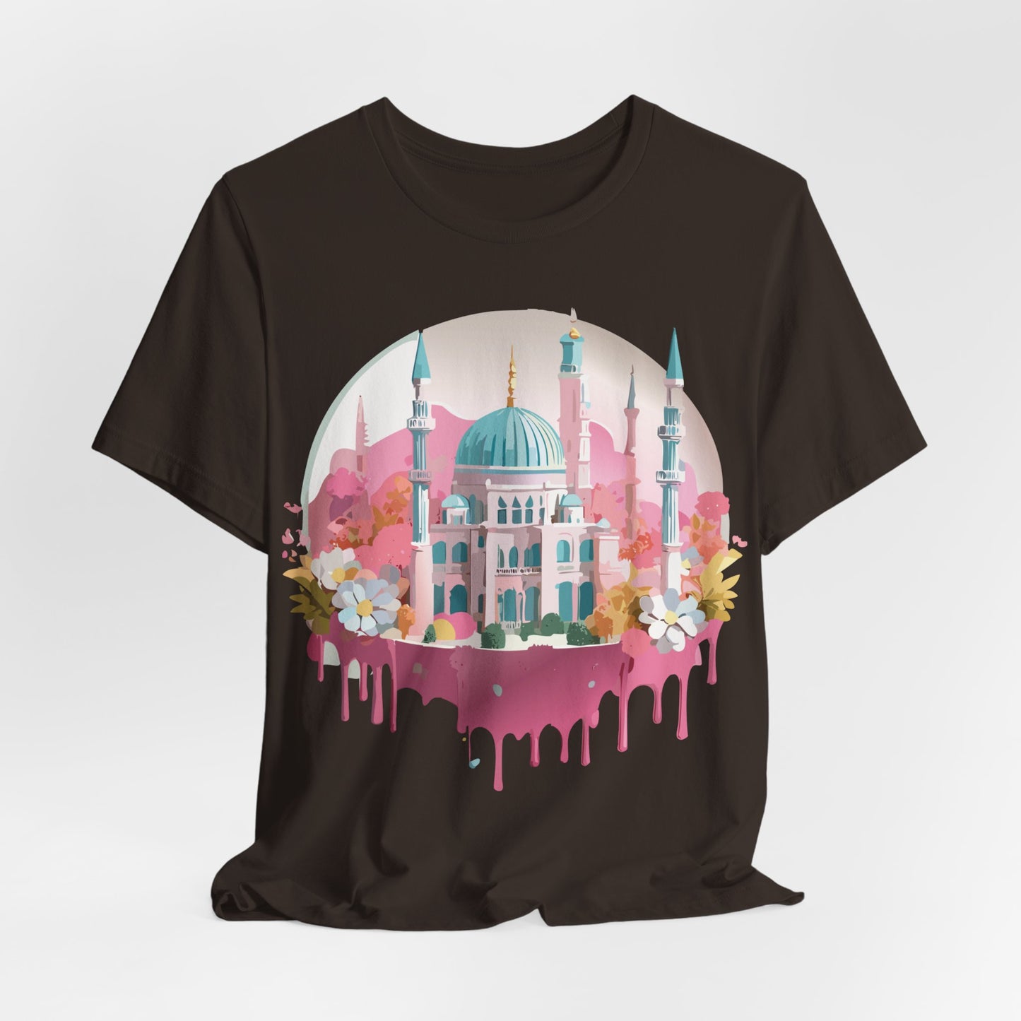 Natural Cotton Tee Shirt - Istanbul, Turkey Printify