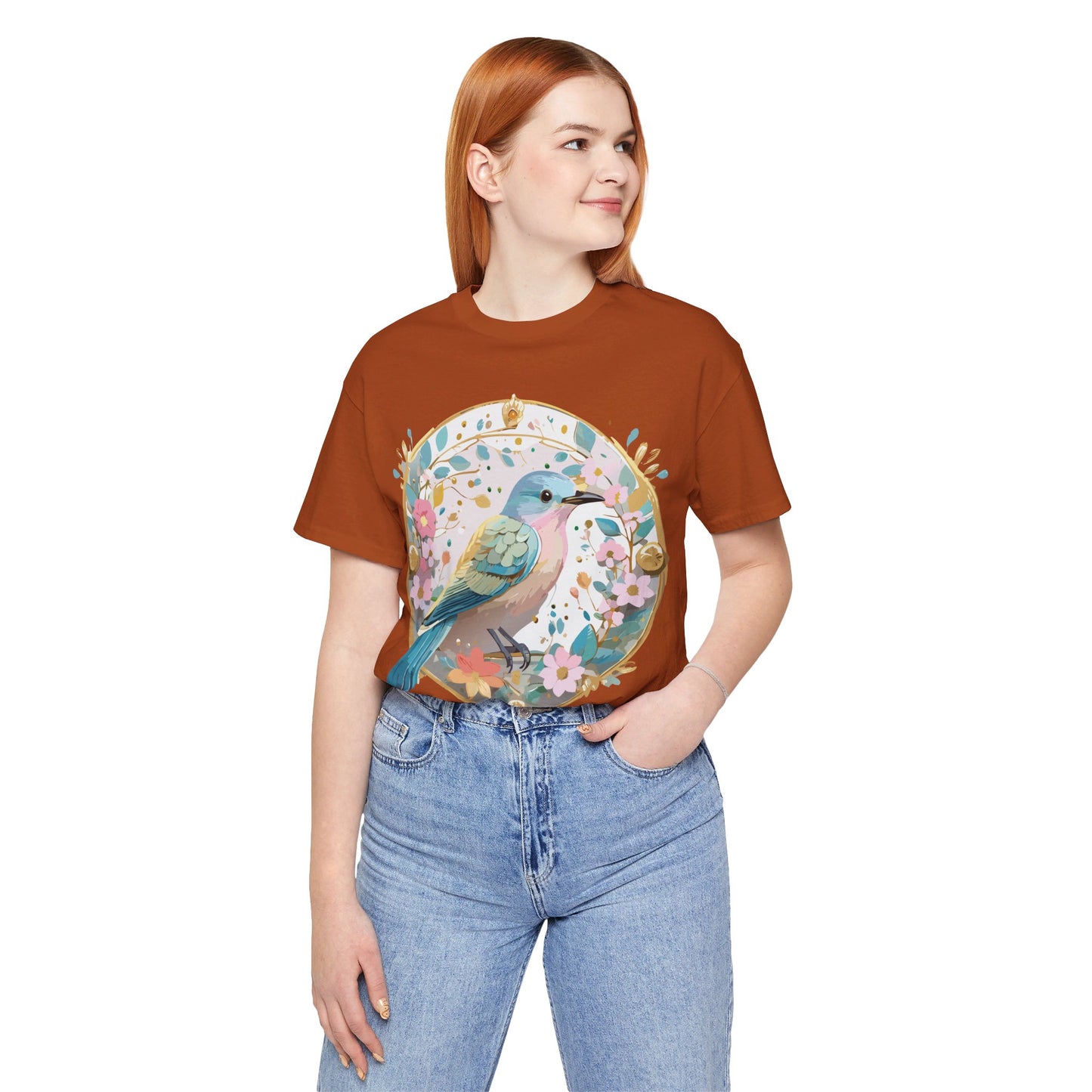 Natural Cotton Tee Shirt - Medallion Collection Printify