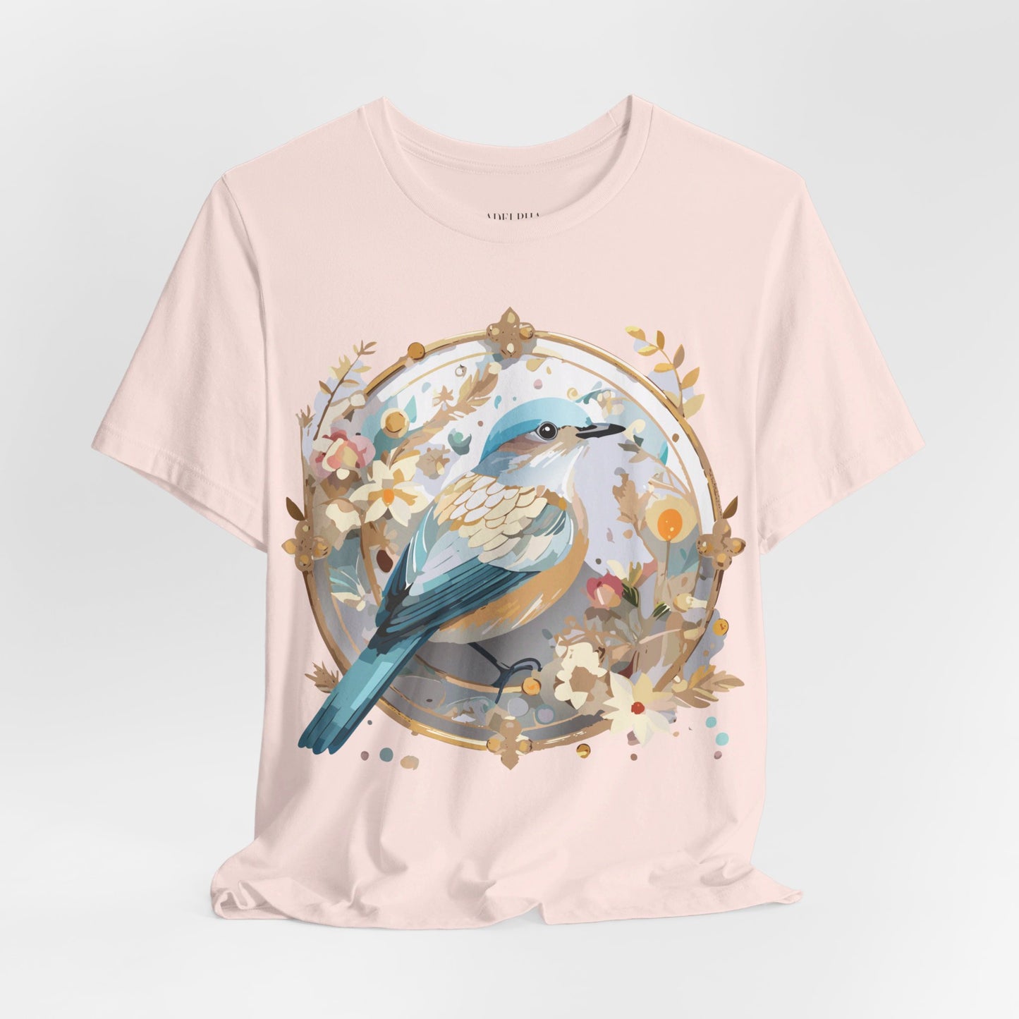 Natural Cotton Tee Shirt - Medallion Collection Printify