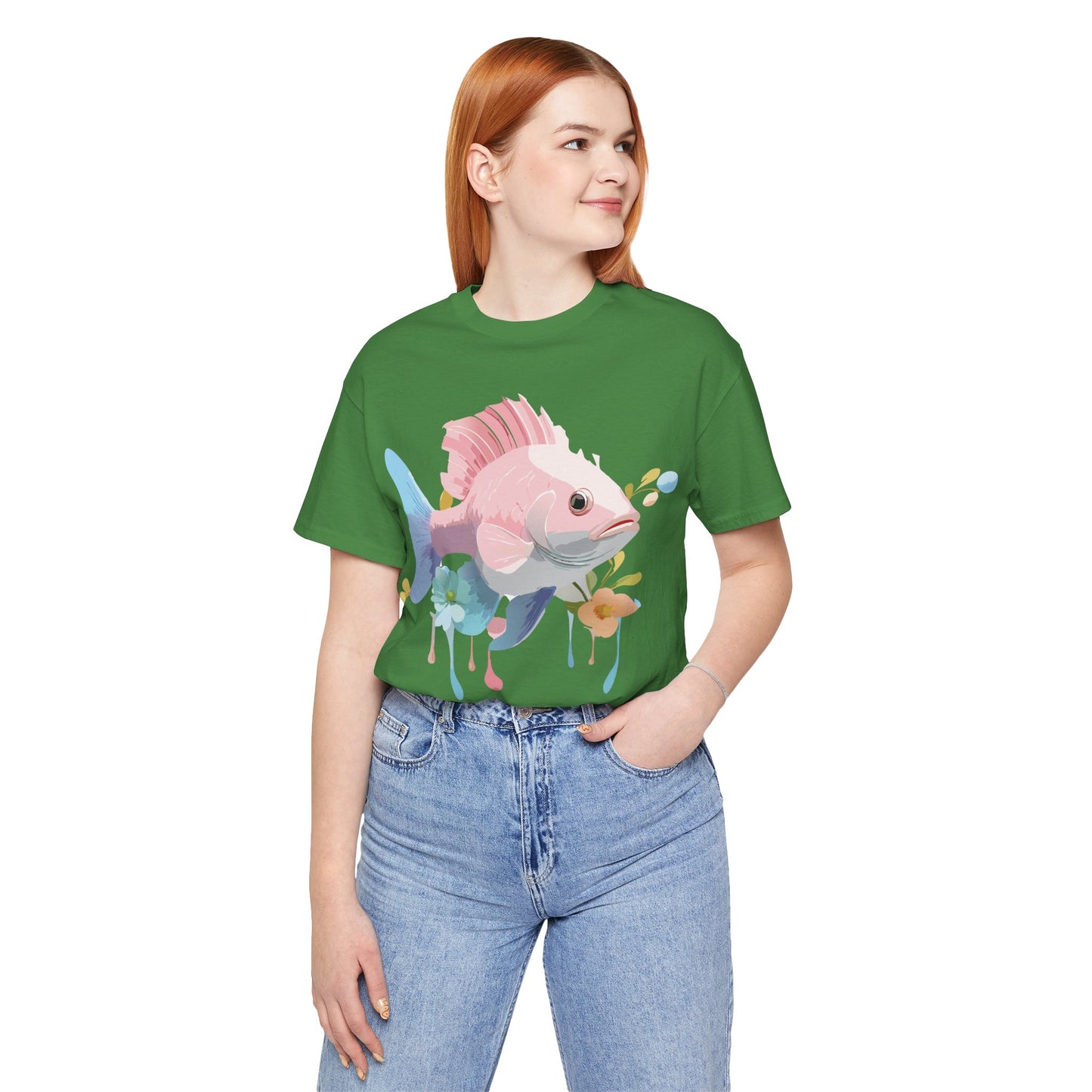Shirt with Animals | Fish Printify