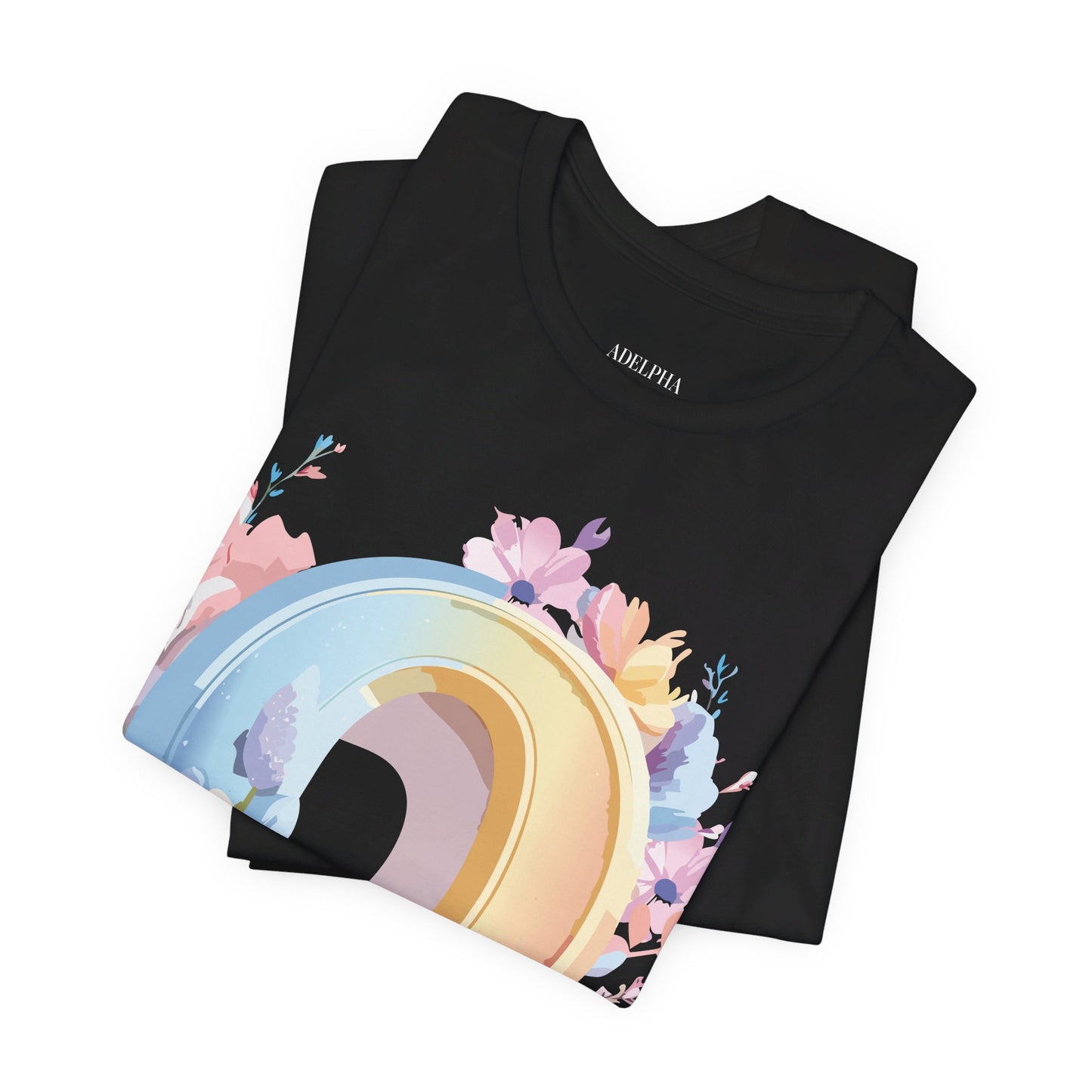 Natural Cotton Tee Shirt - Letters Collection - O Printify