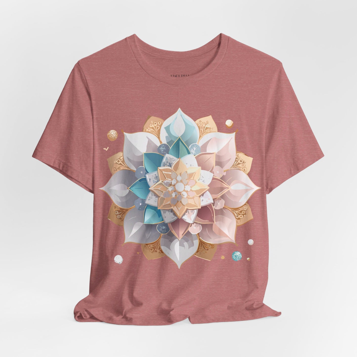 Natural Cotton Tee Shirt - Medallion Collection Printify