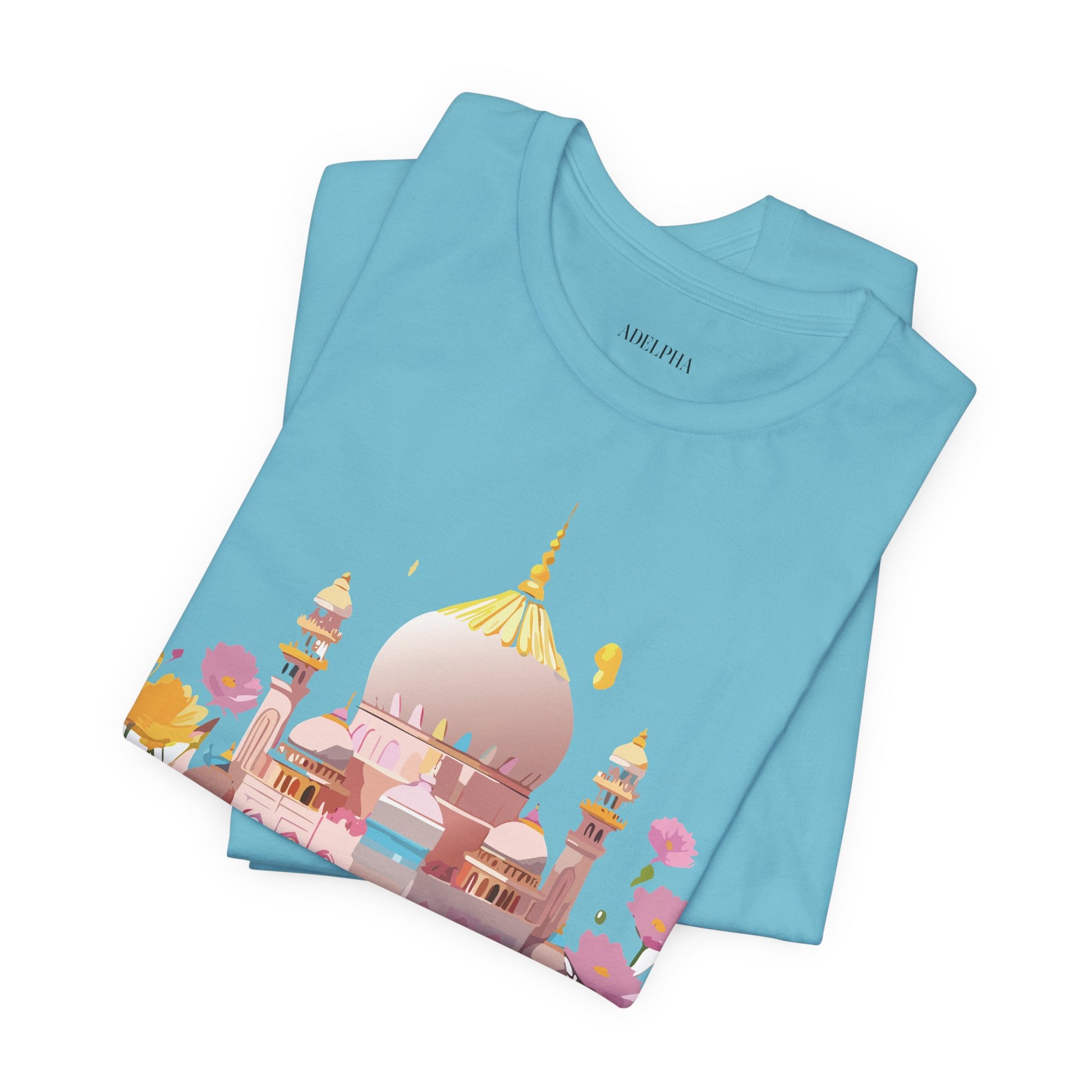 Natural Cotton Tee Shirt - Bukhara, Uzbekistan Printify