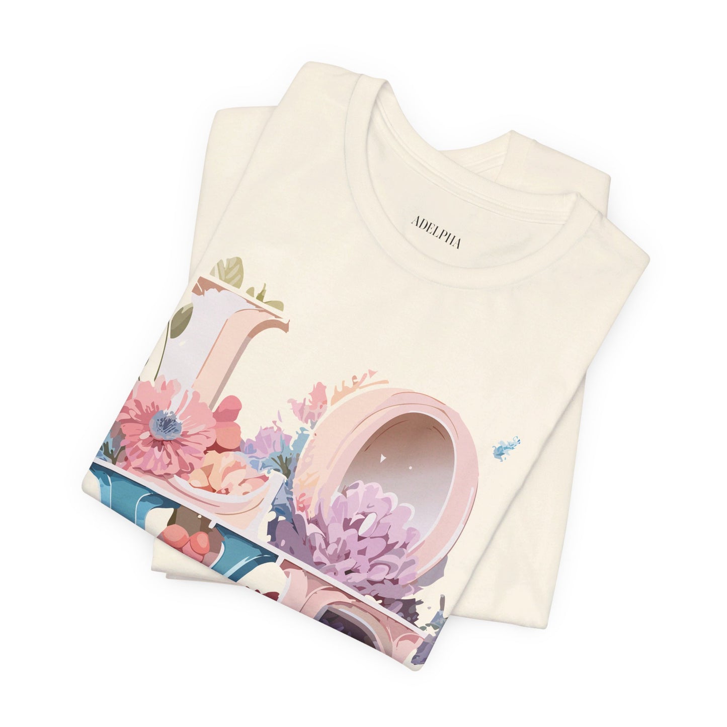 Natural Cotton Tee Shirt - Love story Collection Printify